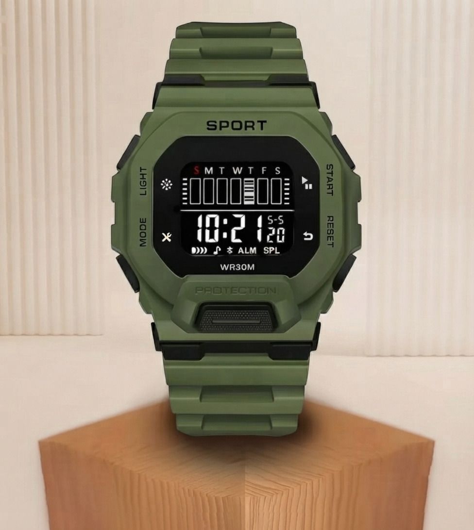 speqta Trending Latest Silicon Strap Boy's & Girl's & Men's Digital Watch - For Men Digital Dial Waterproof Stylish and Fashionable Wrist Smart LED Trander Watch-picture-9