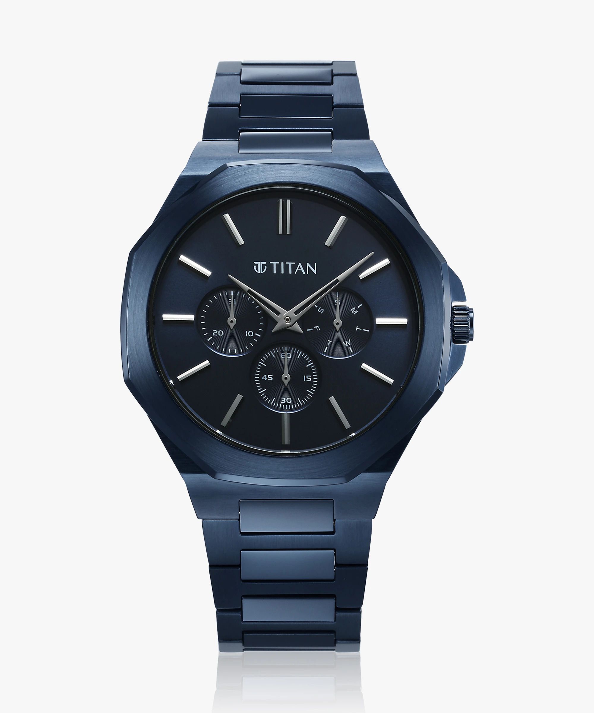 titan Classique Slim Multifuction Analog Watch - For Men NT90198QM01-picture-21