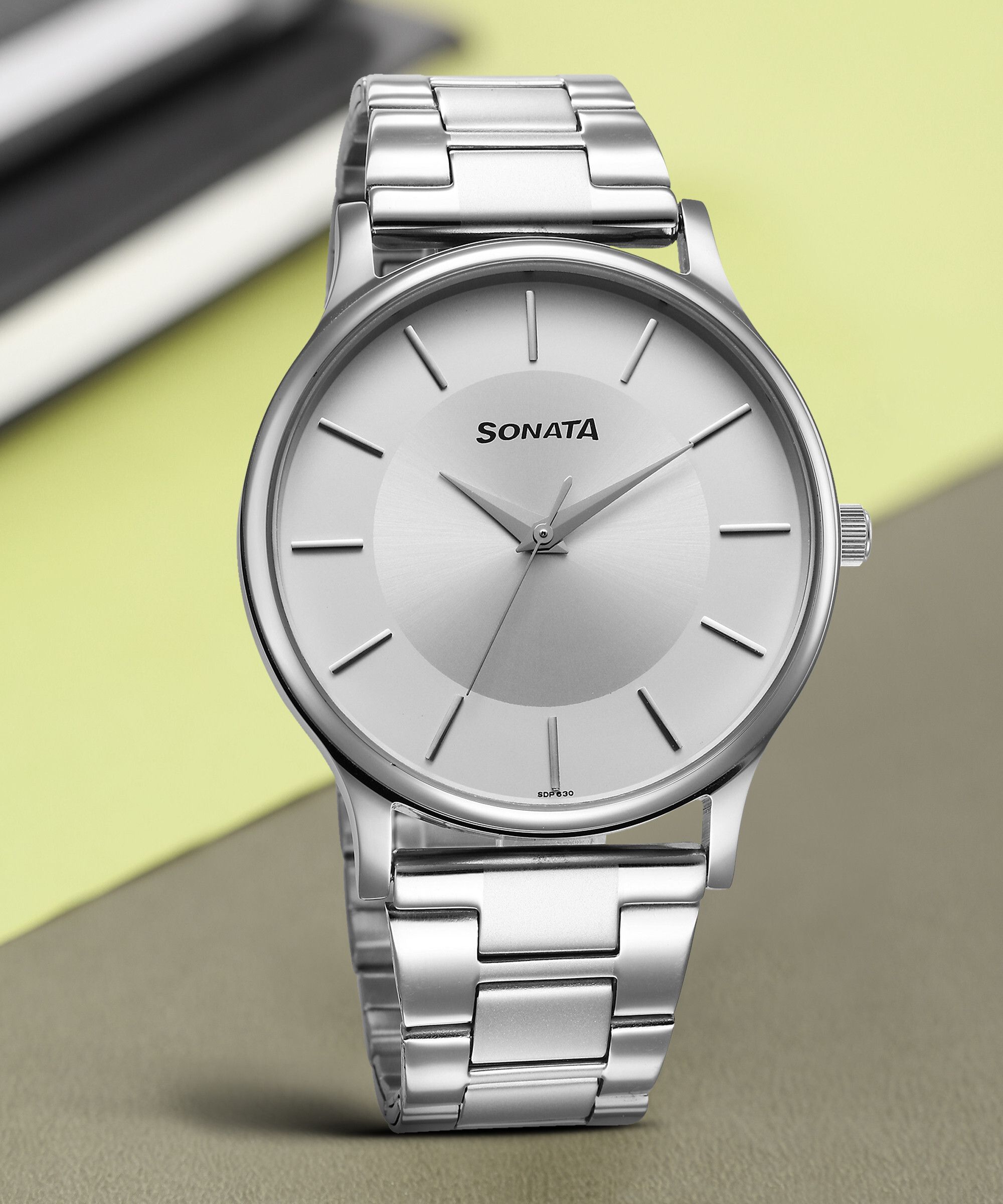 SONATA ASPIRE 1.0 Analog Watch - For Men NT77105SM10W-picture-13