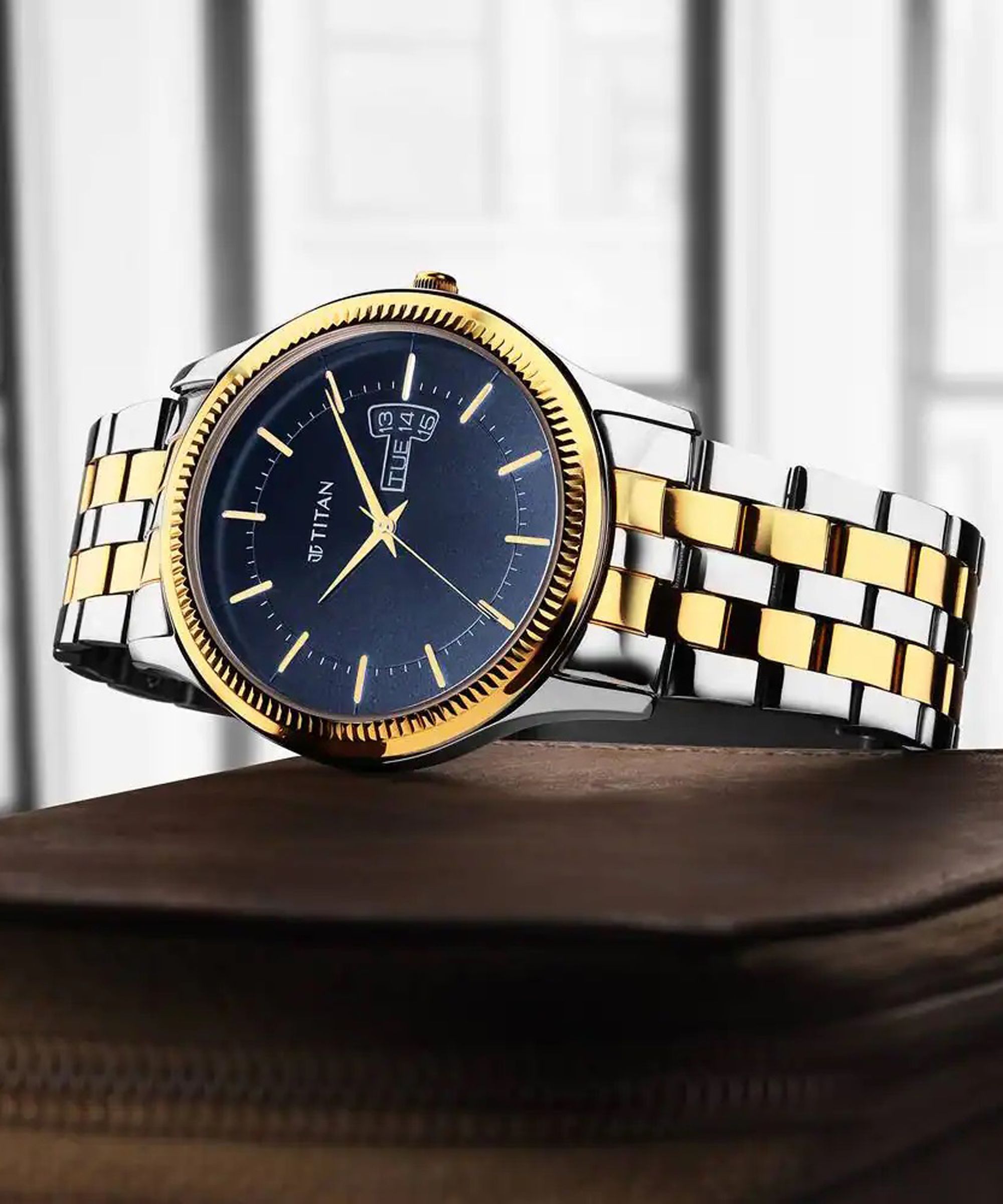 titan Gents Karishma Analog Watch- For Men NT1824BM03-picture-26