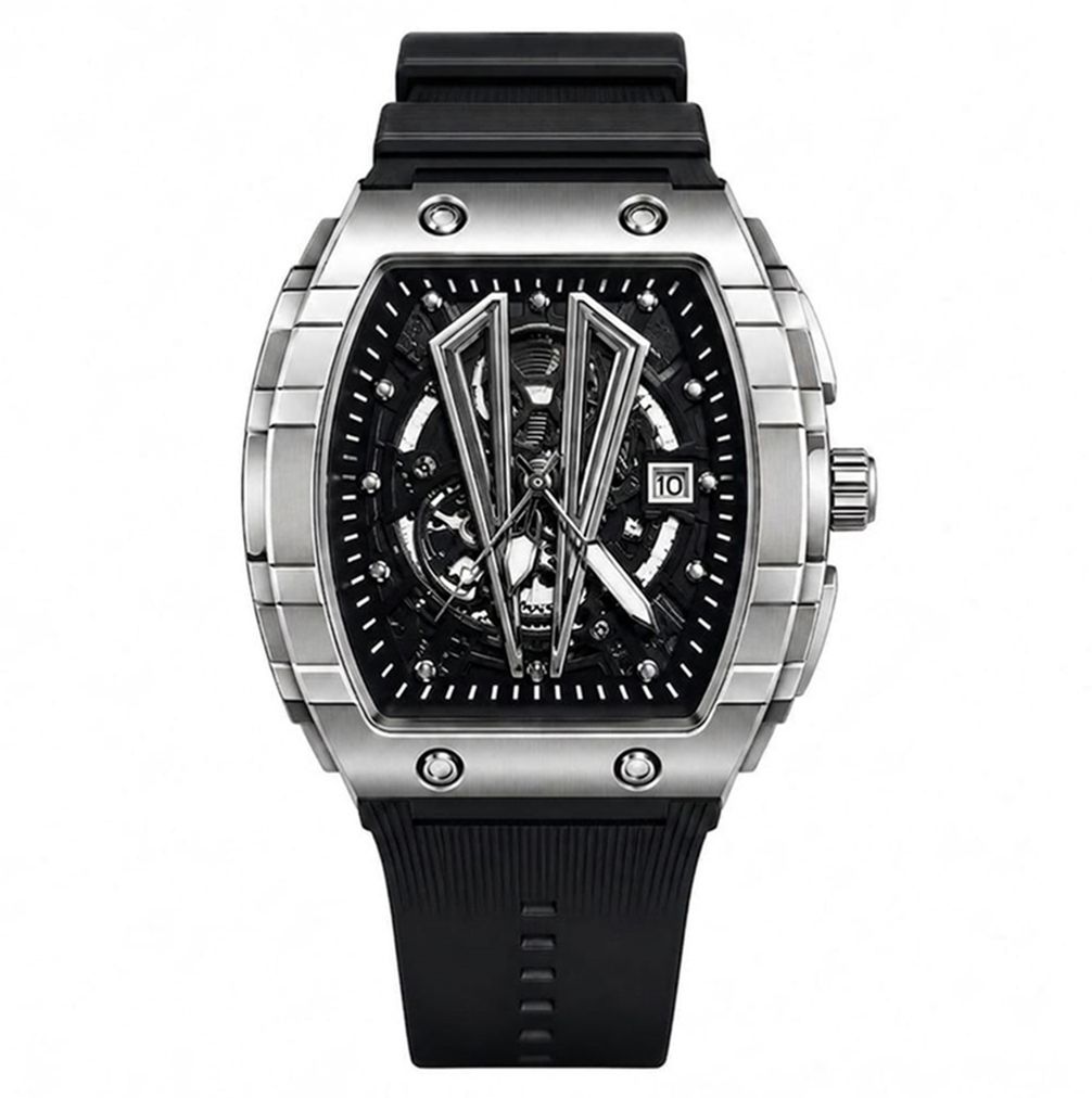 fanish fashion Latest New 2026 Classic Style Men's Watch Quartz Silicone Strap Watch Analog Watch - For Men New Men's Quartz Movement Luminous Hands Waterproof Quartz Wristwatch-picture-26