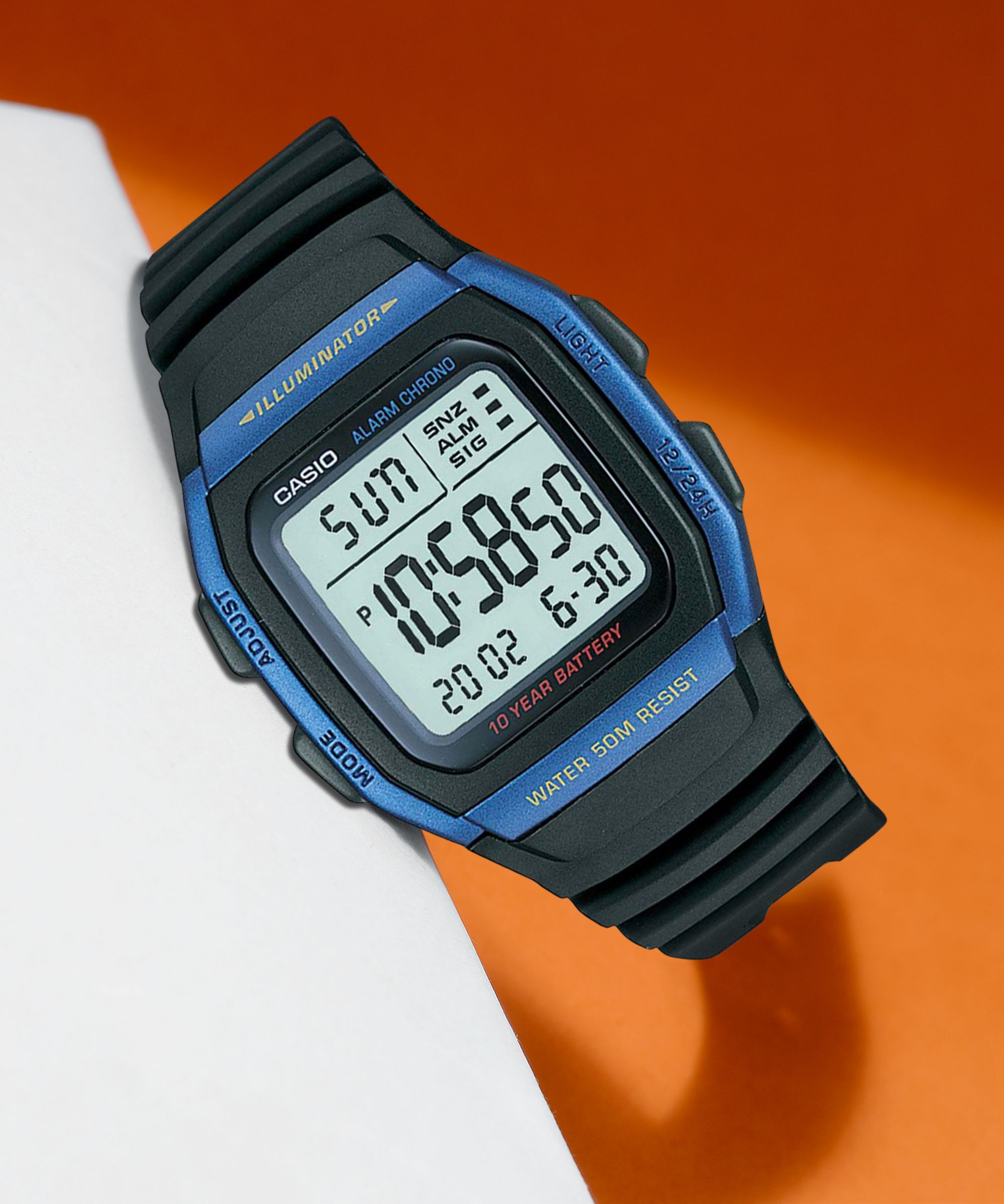 casio Youth Digital ( W-96H-2AVDF ) Digital Watch - For Men D055-picture-45
