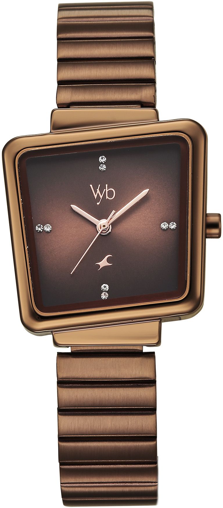 Fastrack Vyb 6.0 Striker Quartz Brown Shaped Dial Women's Watch / Analog Watch - For Boys & Girls FV60098QM01W-picture-12