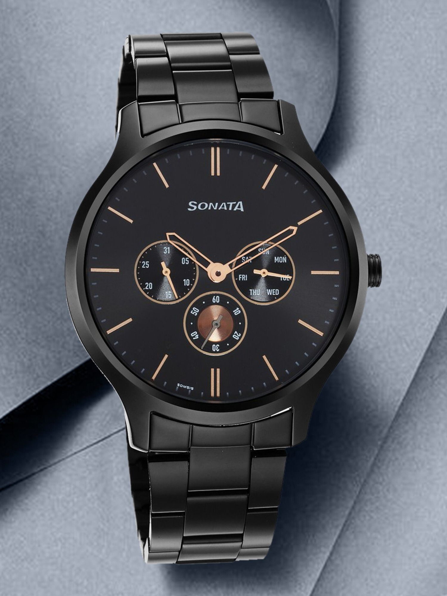 sonata Versatyle II Analog Watch - For Men NH9721SM02E, NT7140NM01|7140NM01|NT7140NM01-picture-49