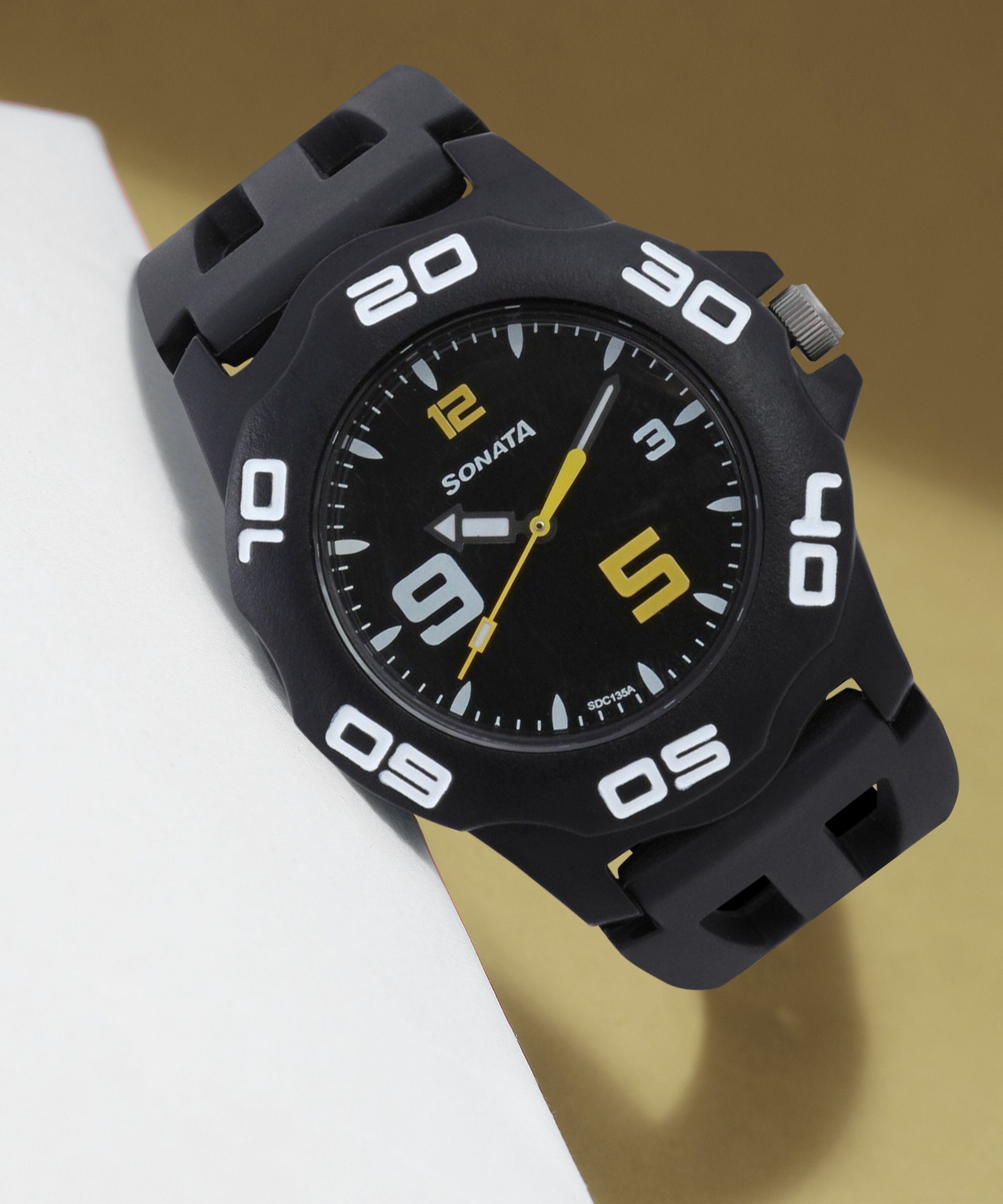 sonata SF Analog Analog Watch - For Men 7143KM01, NT7929PP08|7929PP08|NT7929PP08-picture-3