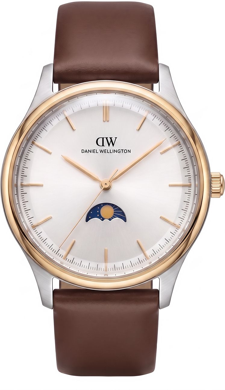 daniel wellington P3H & Moon-Phase, White Dial Analog Watch - For Men DW0DG1301-picture-11