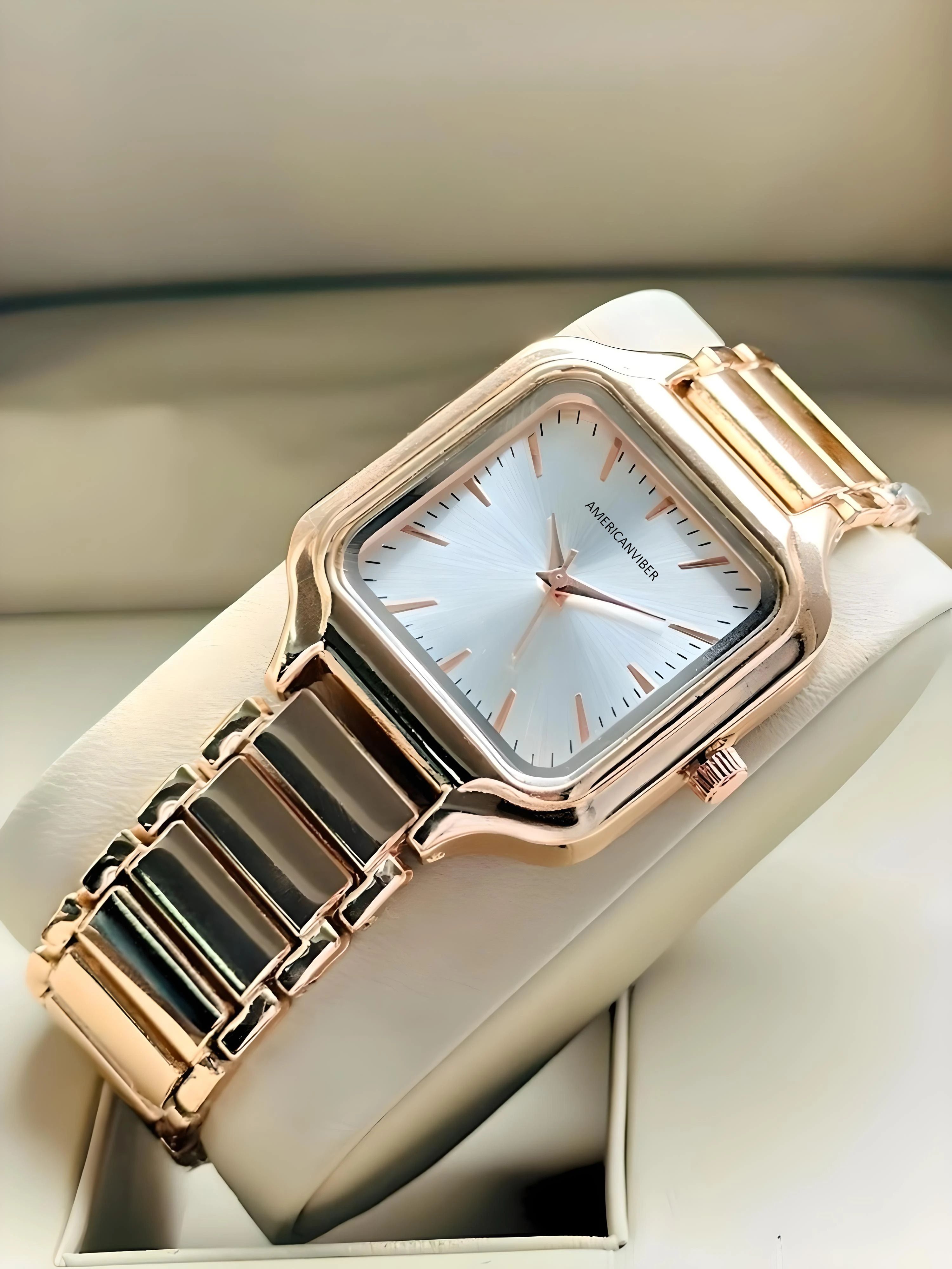 d r w Sqaure Dail Trending Collection Extra Beautiful Look Analog Watch - For Women DRW3706-picture-11