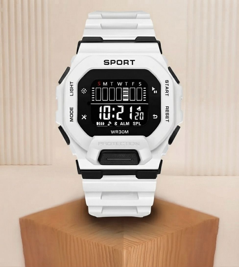 speqta Trending Latest Silicon Strap Boy's & Girl's & Men's Digital Watch - For Men Digital Dial Waterproof Stylish and Fashionable Wrist Smart LED Trander Watch-picture-5