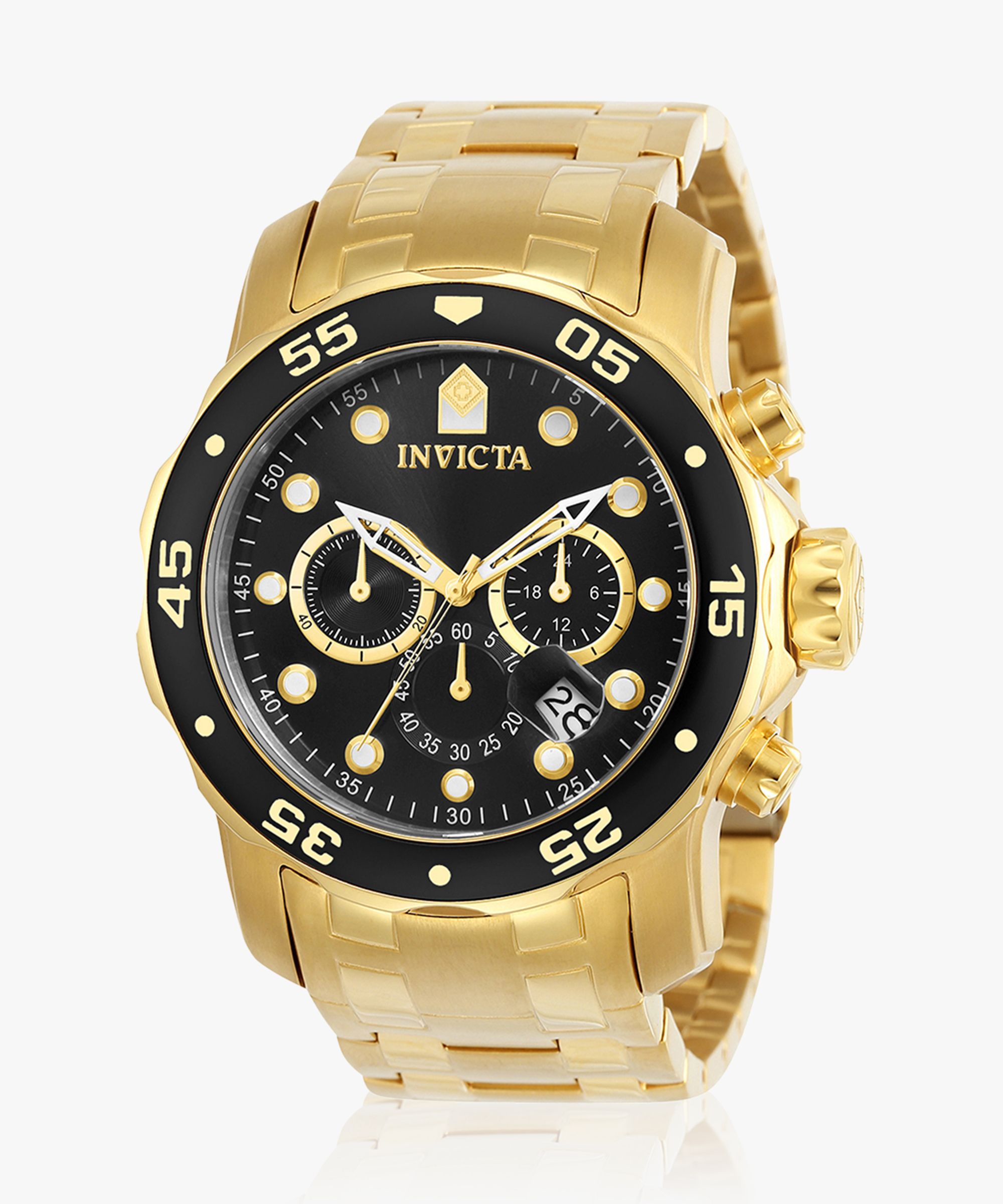 invicta Pro Diver - Scuba Quartz Black Dial Analog Watch - For Men 0072-picture-13