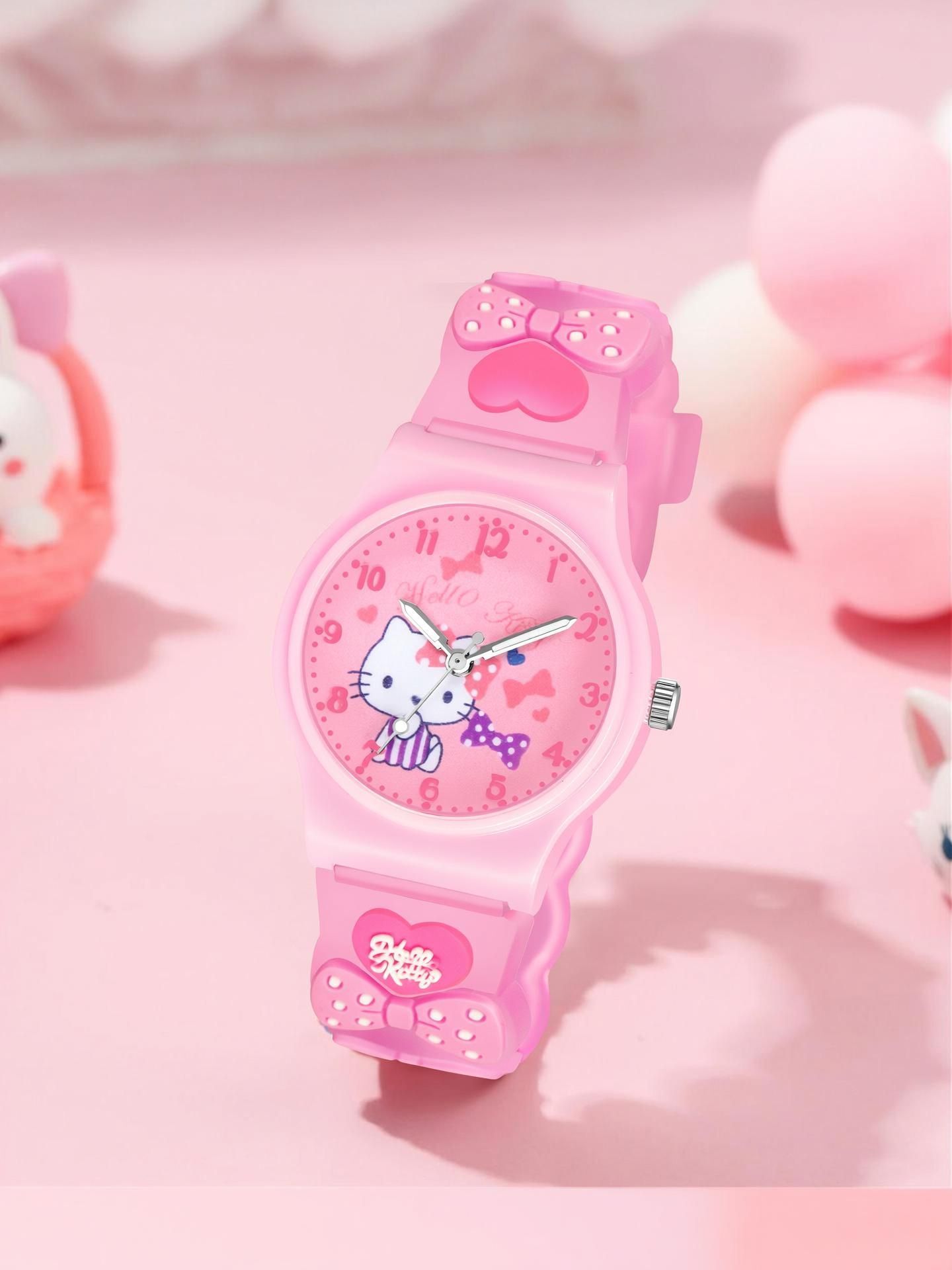 Analog-Digital Watch - For Men & Women WB_25Kids Love Cartoon Watch-image-47