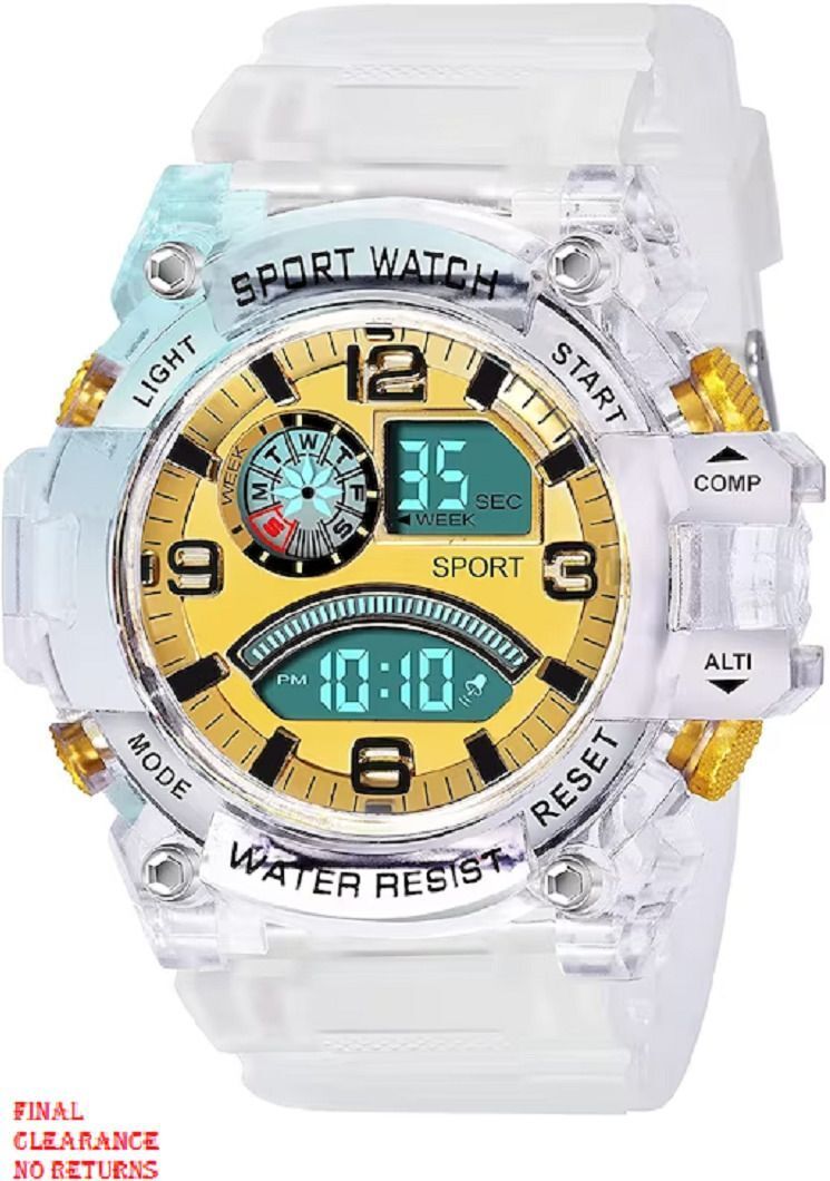 filsfa Digital Watch - For Boys NEW_FK_S shock dial gold-picture-19