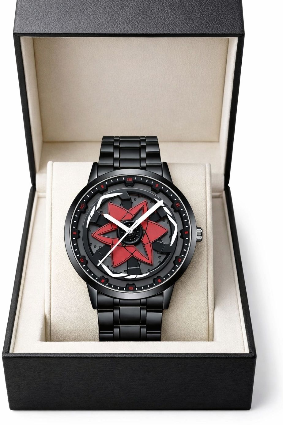 Analog Watch - For Men Sasuke Sharingan Naruto Spinning-image-16