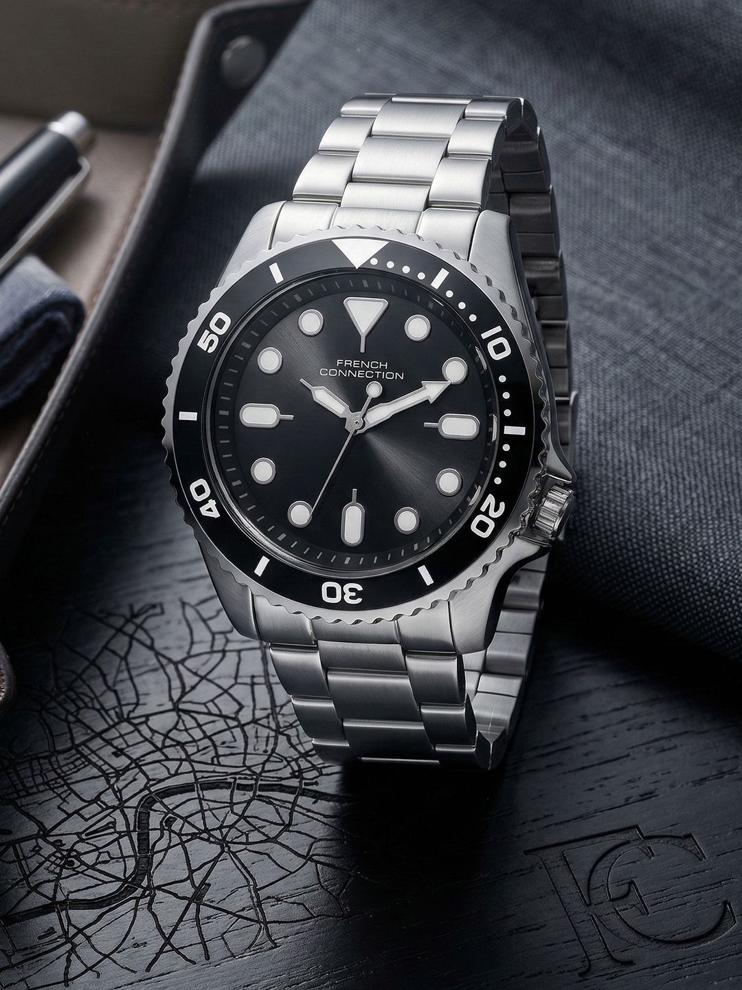 Stylish Combination of Bracelet Analog Watch - For Men FCUS0013C-image-21