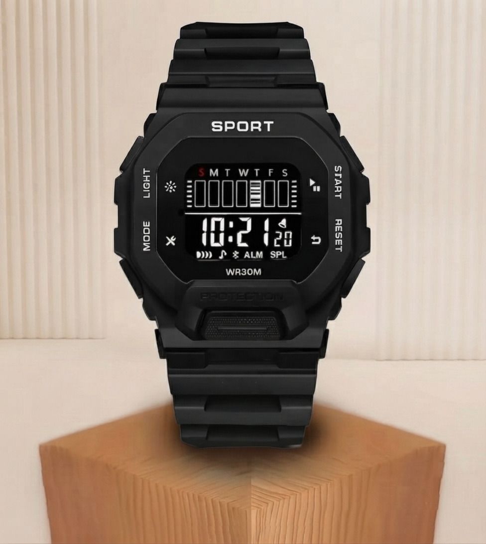 speqta Trending Latest Silicon Strap Boy's & Girl's & Men's Digital Watch - For Men Digital Dial Waterproof Stylish and Fashionable Wrist Smart LED Trander Watch-picture-6