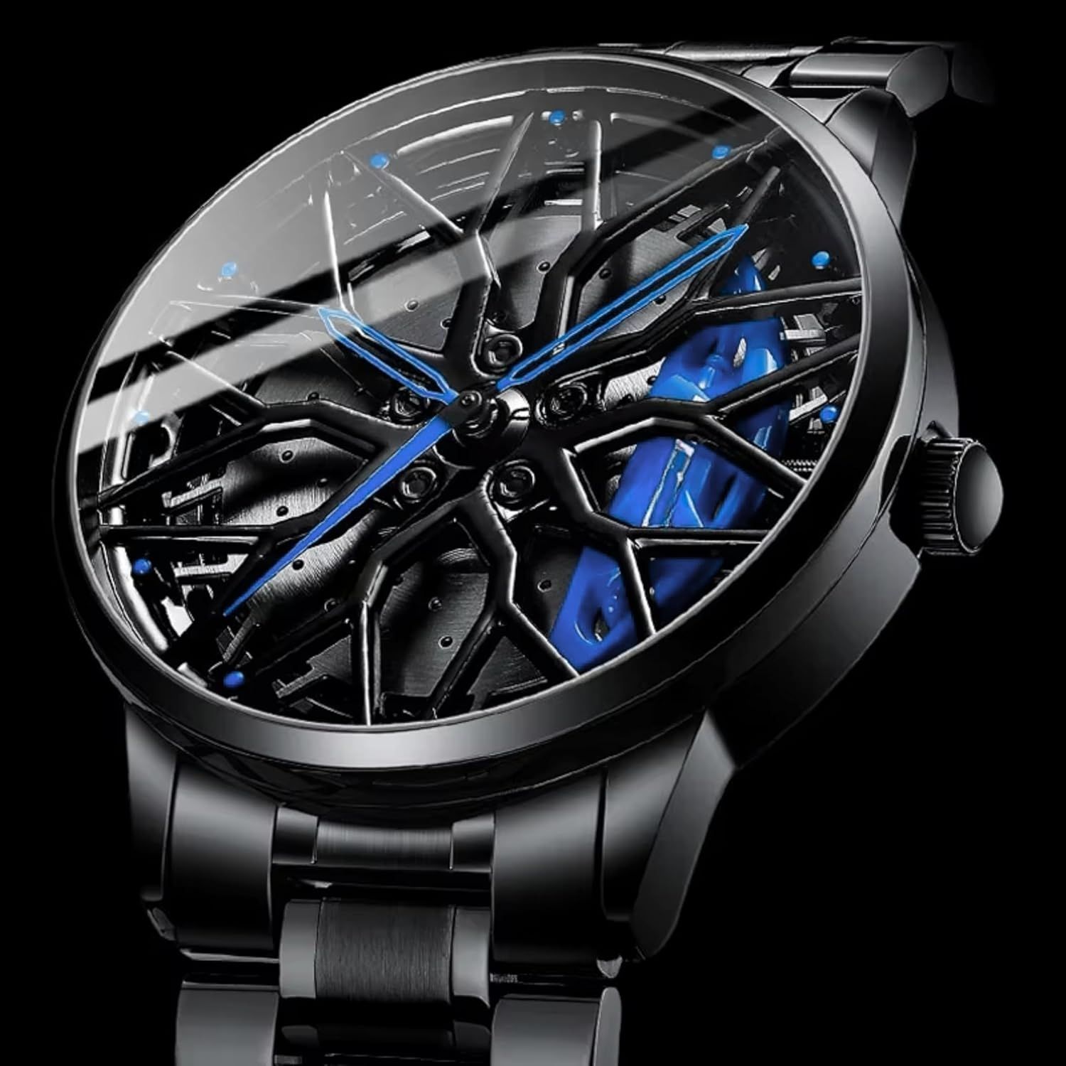 wheel blue Analog Watch - For Men wheel blue-image-19