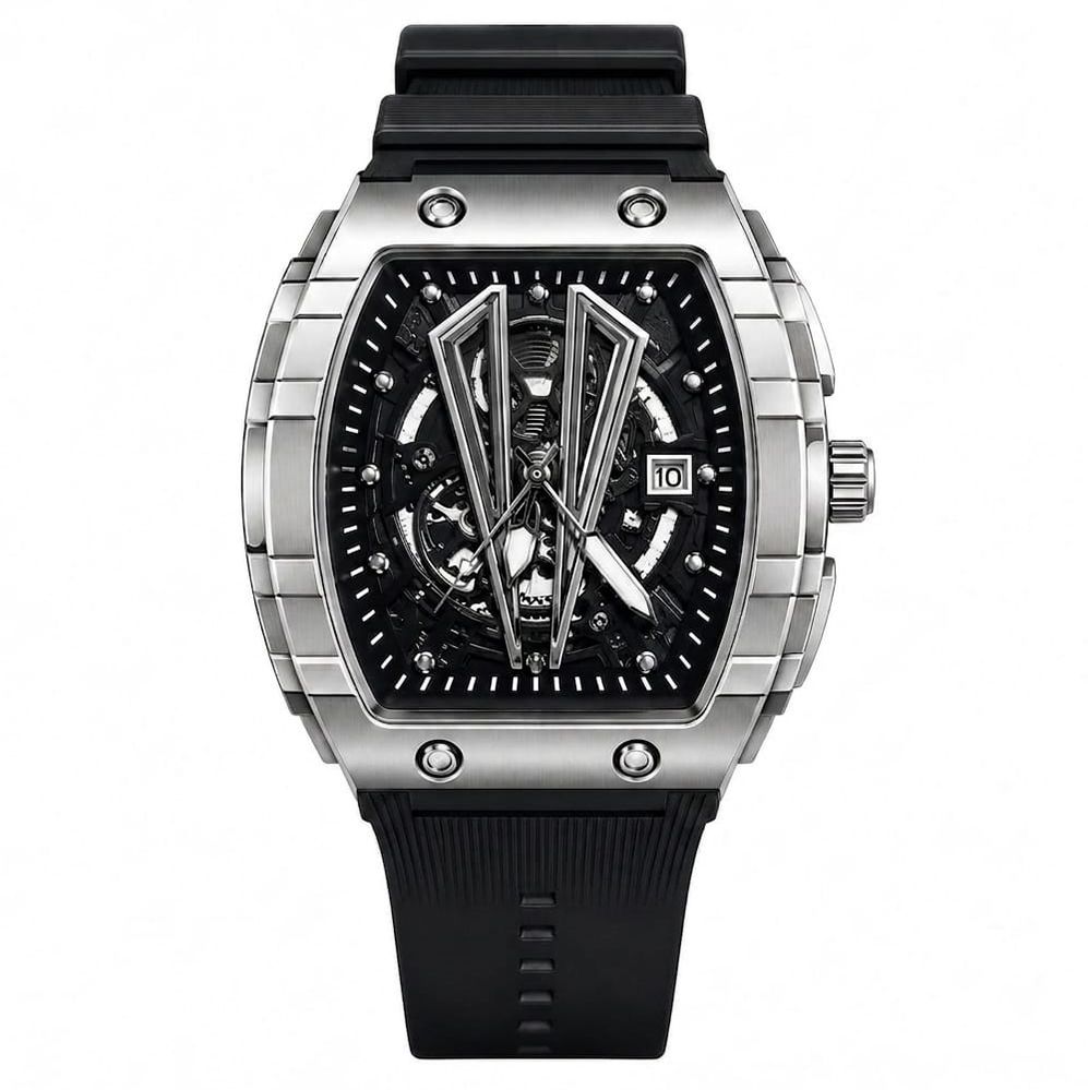 Latest New 2026 Classic Style Men's Watch Quartz Silicone Strap Watch Analog Watch - For Men New High Quality Design Factory Wholesale Men Quartz Watches Silicone Strap-image-36