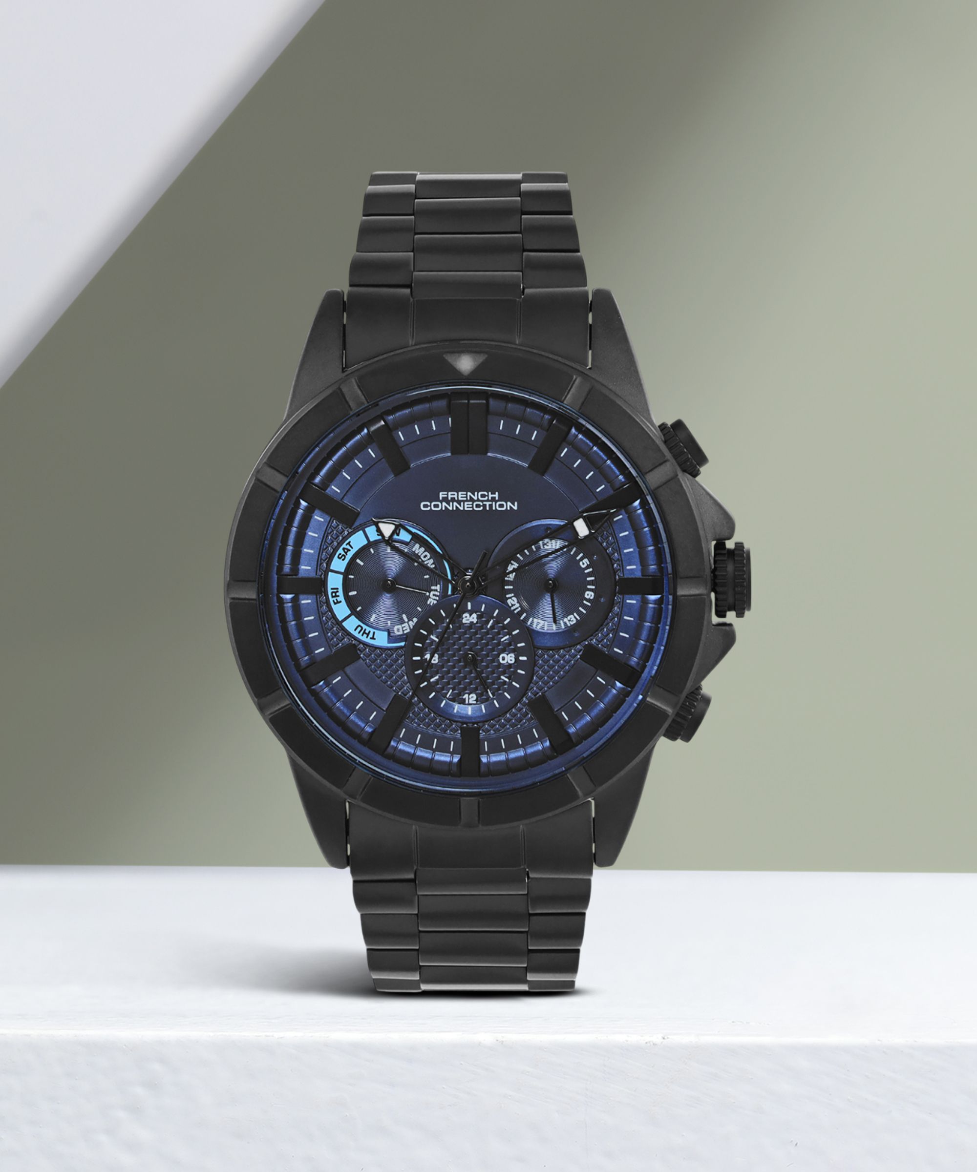 french connection Turbo Analog Watch - For Men FCH05BM-picture-3