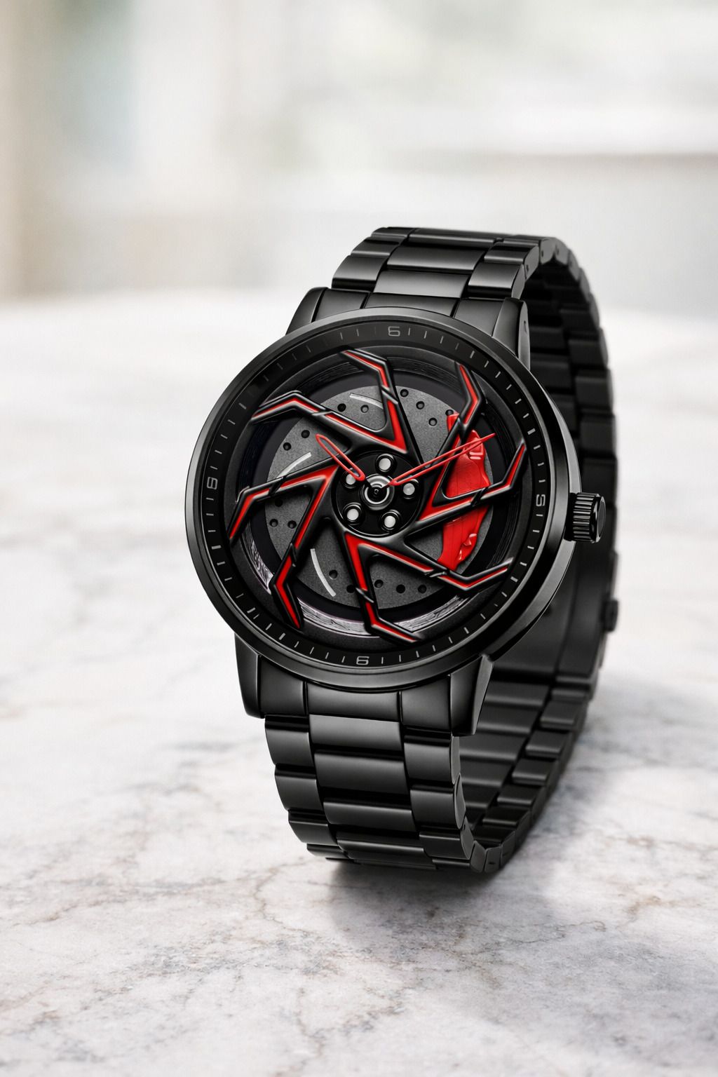 Vilante_Red_Spinner Analog Watch - For Men TATIYA_WHEEL_SPIN-image-26