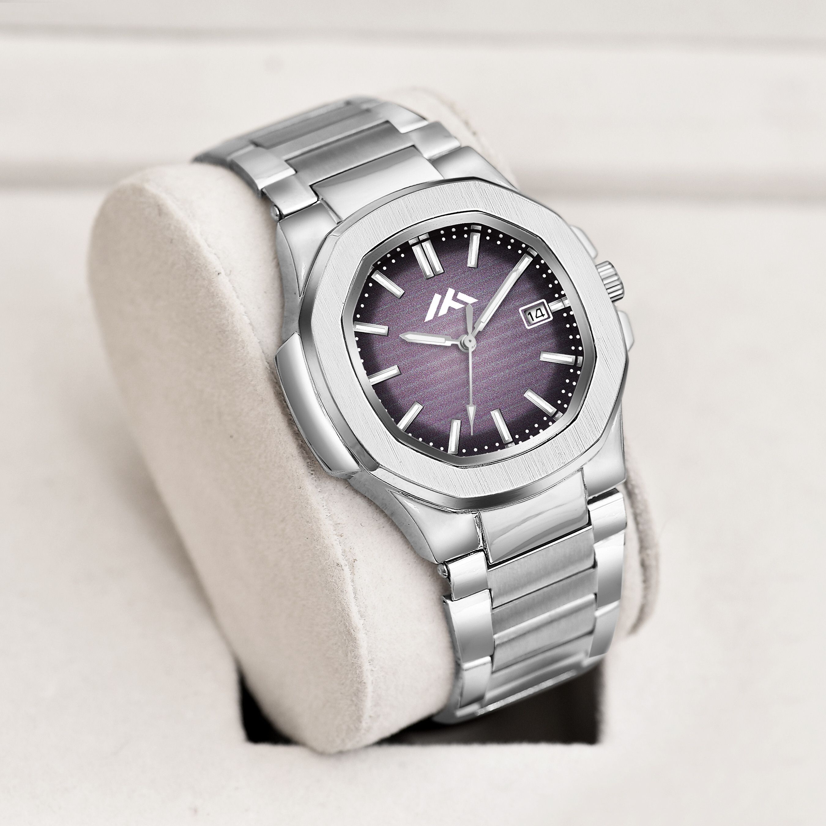 Date Functioning Series Square Dial Boys Watch with Quartz Mevhanism Analog Watch - For Men Date Function BL-806-image-5