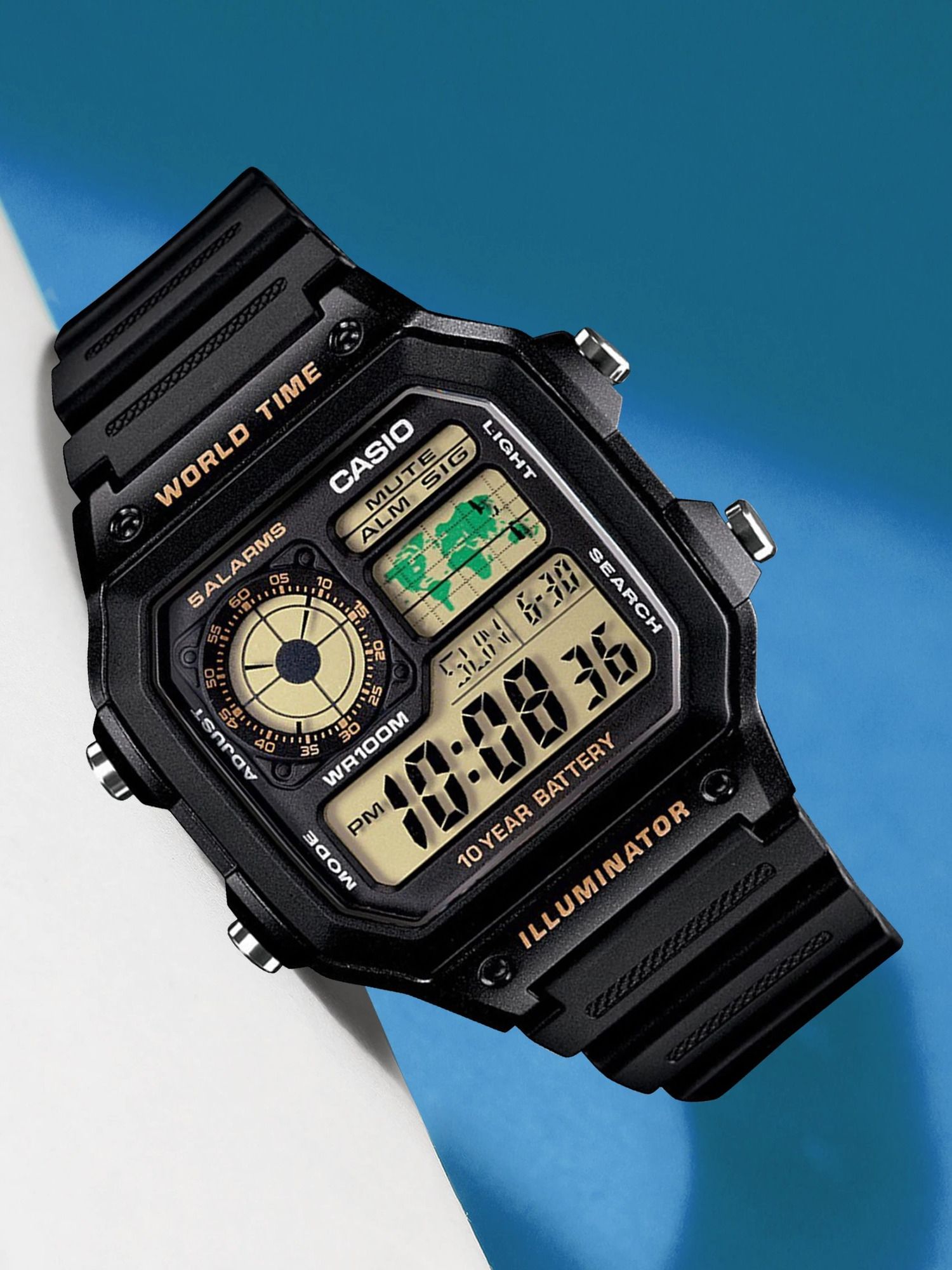 Youth ( AE-1200WH-1BVDF ) Digital Watch - For Men D098-image-48
