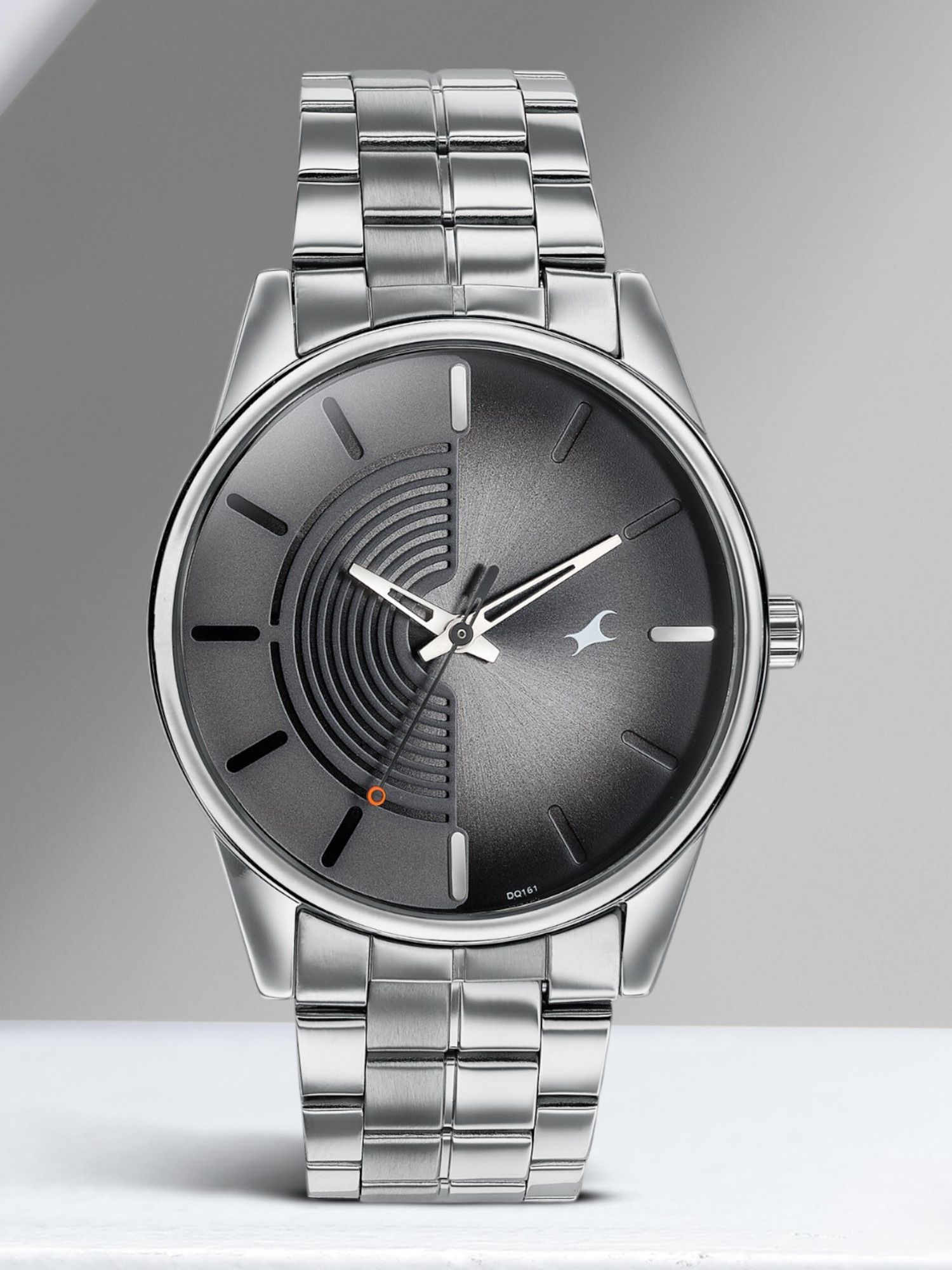 Fastrack Stunners Anthracite Dial Silver Stainless Steel Strap Analog Watch - For Men NT3305SM02,3305SM02-image-29