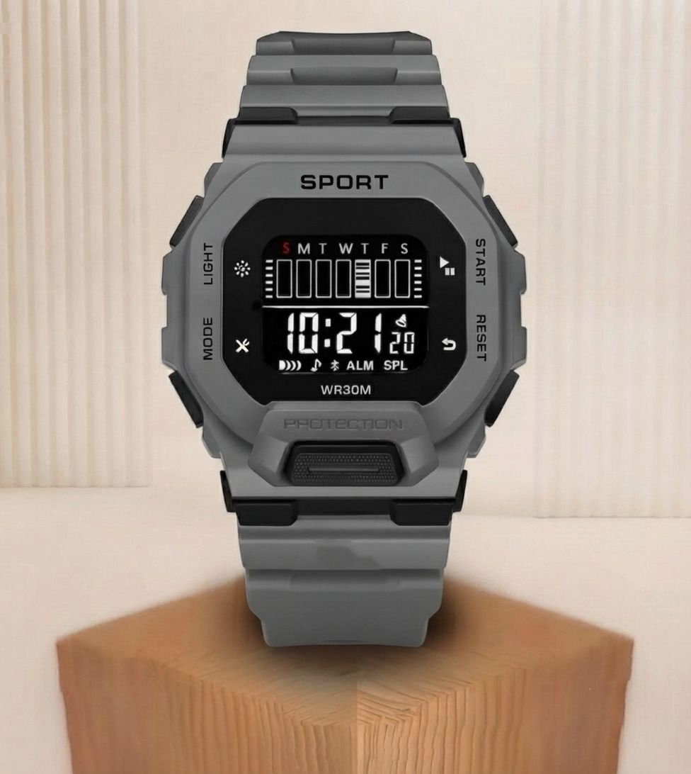 speqta Trending Latest Silicon Strap Boy's & Girl's & Men's Digital Watch - For Men Digital Dial Waterproof Stylish and Fashionable Wrist Smart LED Trander Watch-picture-0