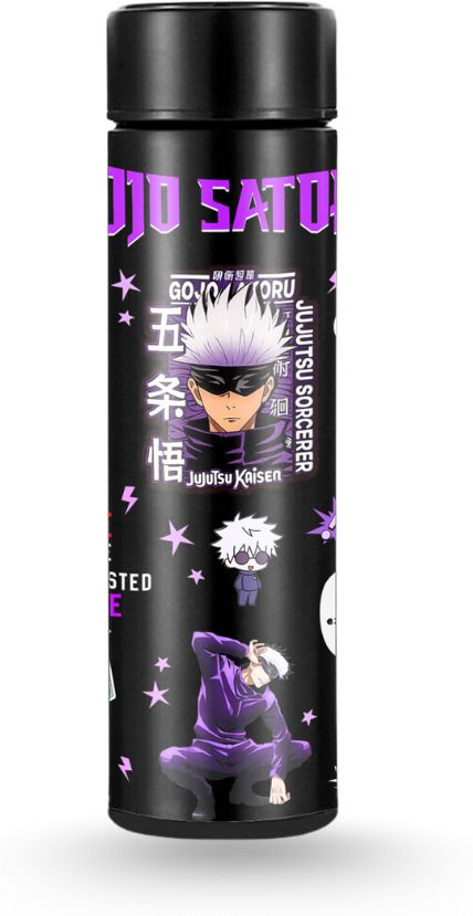 harsh hasthkala Satoru Gojo Purple Insulated Stainless Steel 500 ml Water Bottle-picture-21