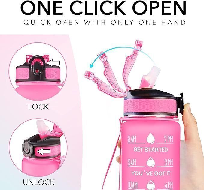 aaru enterprise MOTIVATIONAL WATER BOTTLE 1000 ml-picture-26
