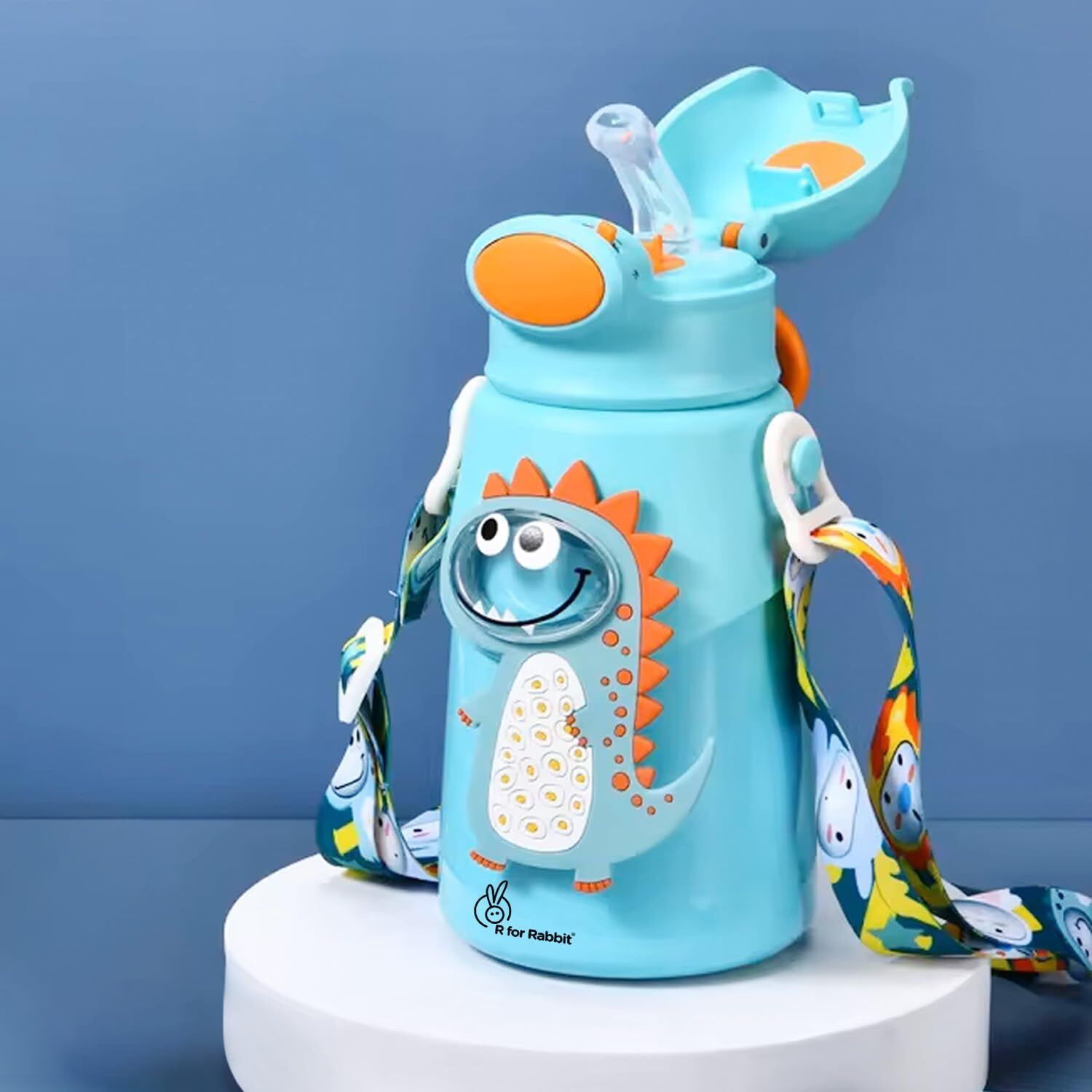 Children Straw Sipper Bottle 24 Hours Hot & Cold Sipper Bottle for Kids 550 ml-image-34