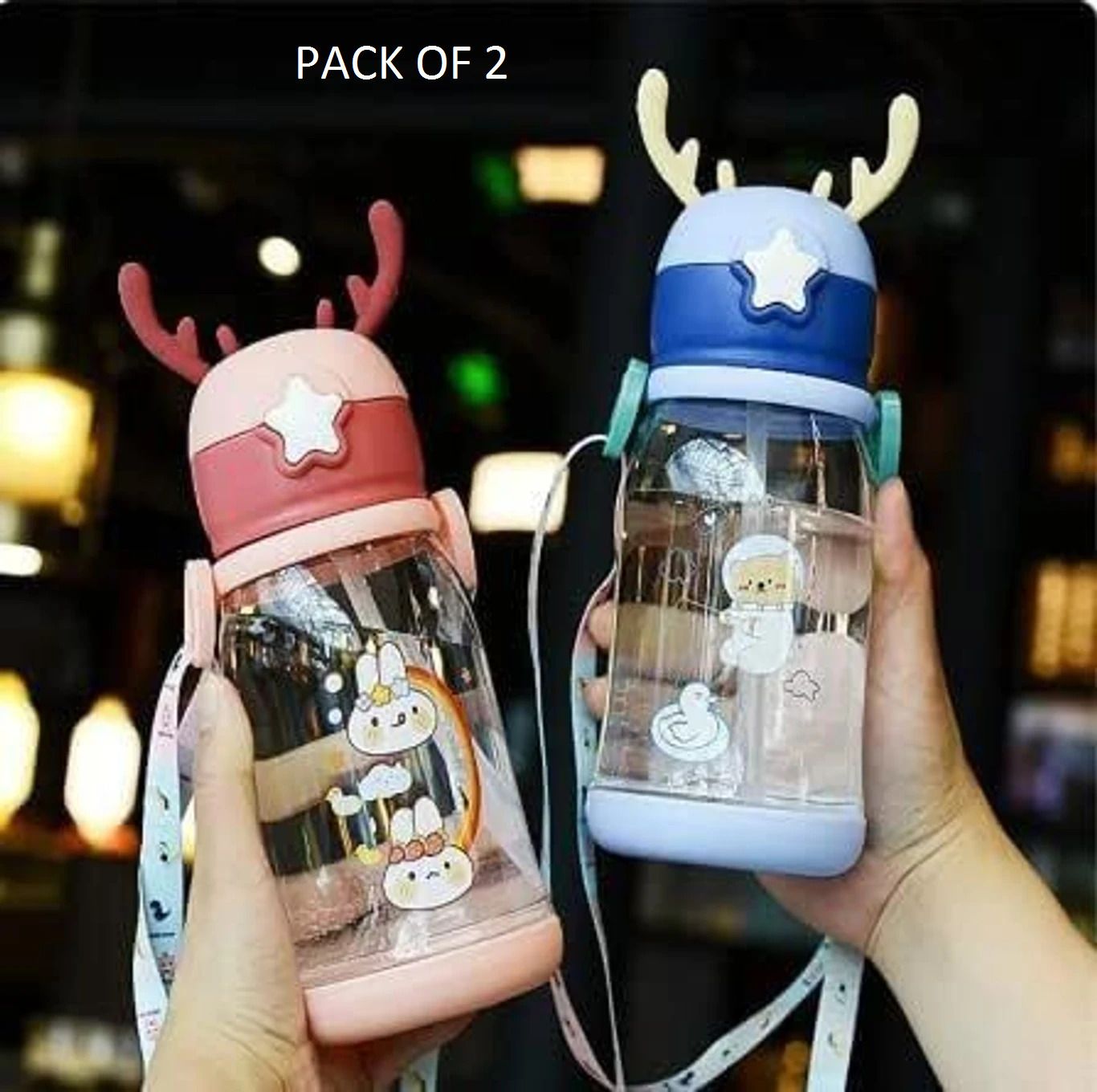 gharsaaz Kids Collection 600 ml Water Bottles-picture-39