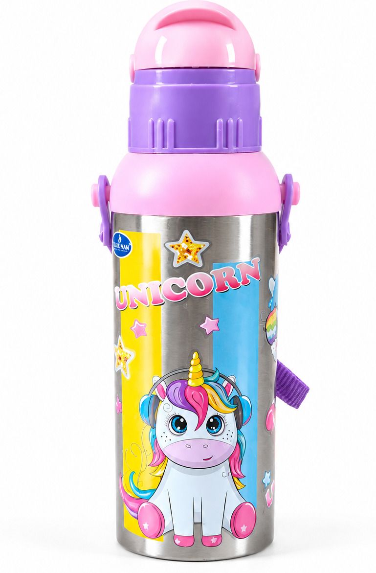 Premium Water Bottle for Kids School Travel and Outdoor 475 ml Water Bottle-image-43