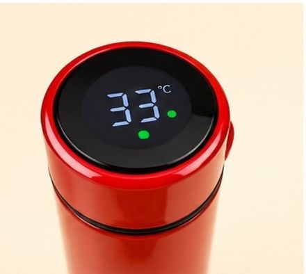 500ml Smart LED Temperature Display Vacuum Flask 500 ml Water Bottle-image-28