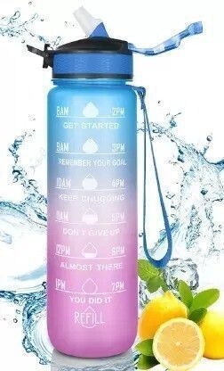 aaru enterprise Silicone - Bottle 1000 ml Water Bottle-picture-26