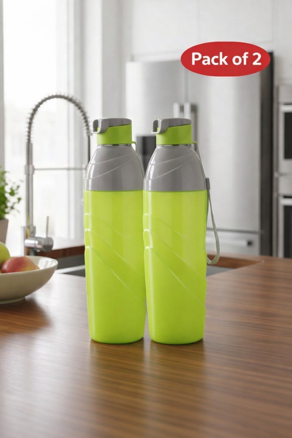 Water Bottle | BPA-Free Leak-Proof for School, Office & Home(Pack of 1) 2000 ml Water Bottles-image-34