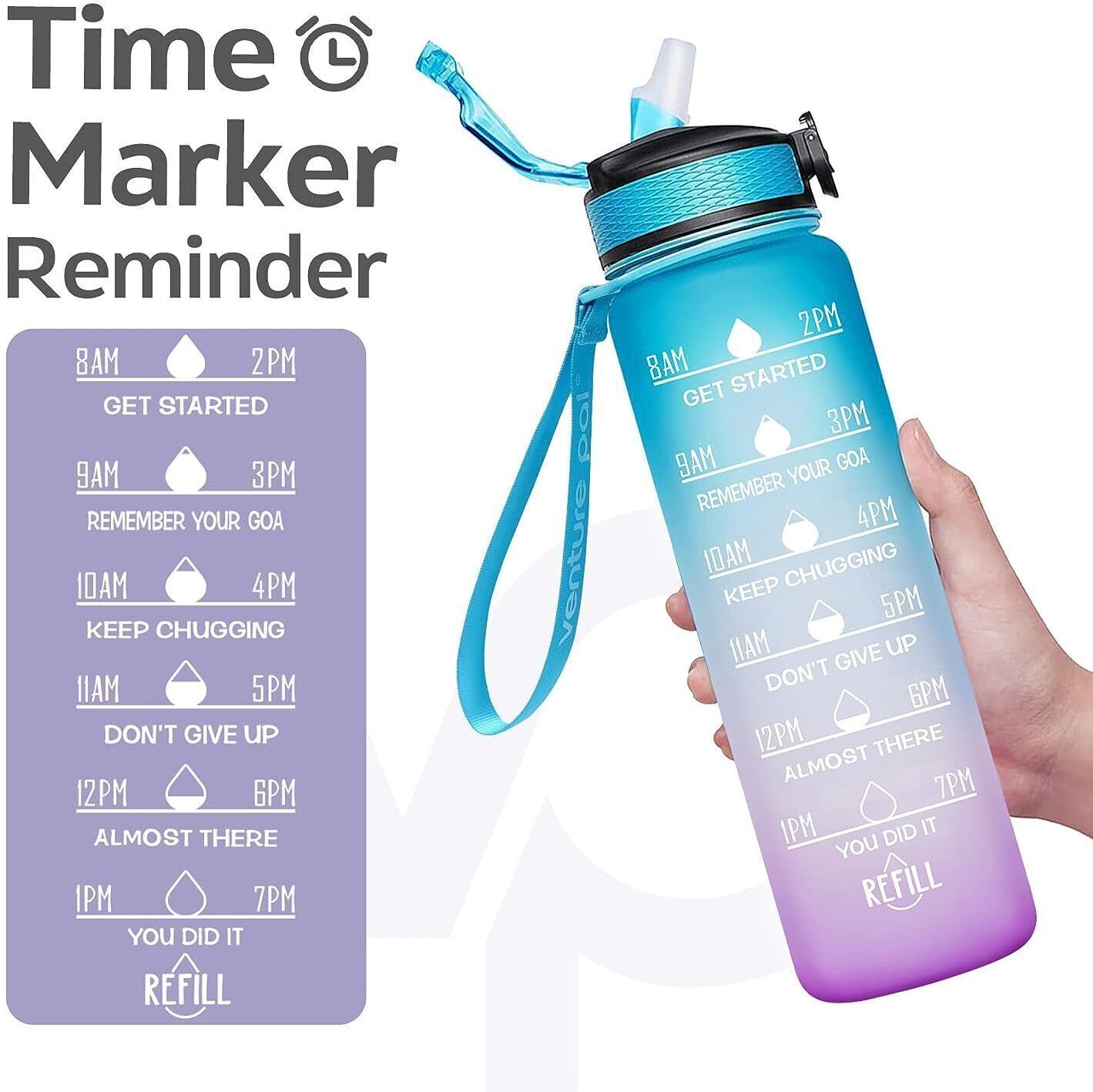 Classic 1000 ml Water Bottle-image-28