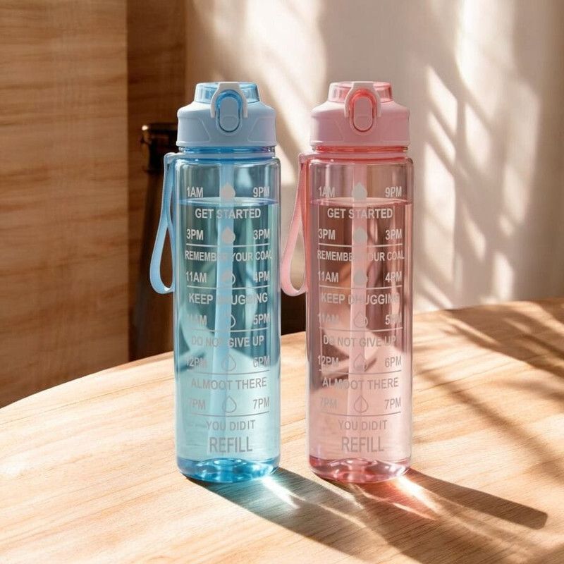 homexa Classic 950 ml Water Bottles-picture-43