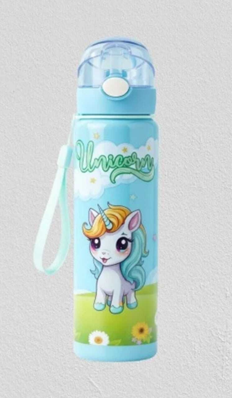 Cute Sipper Bottle Water Bottle Girls & Boys 900 ml Water Bottle-image-37