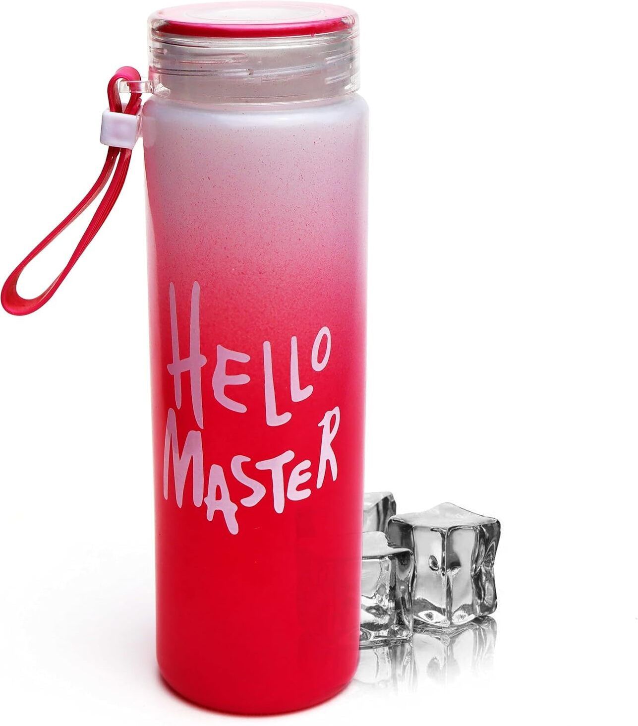 trendikka Printed Glass Water Bottle 500 ml Water Bottle-picture-56