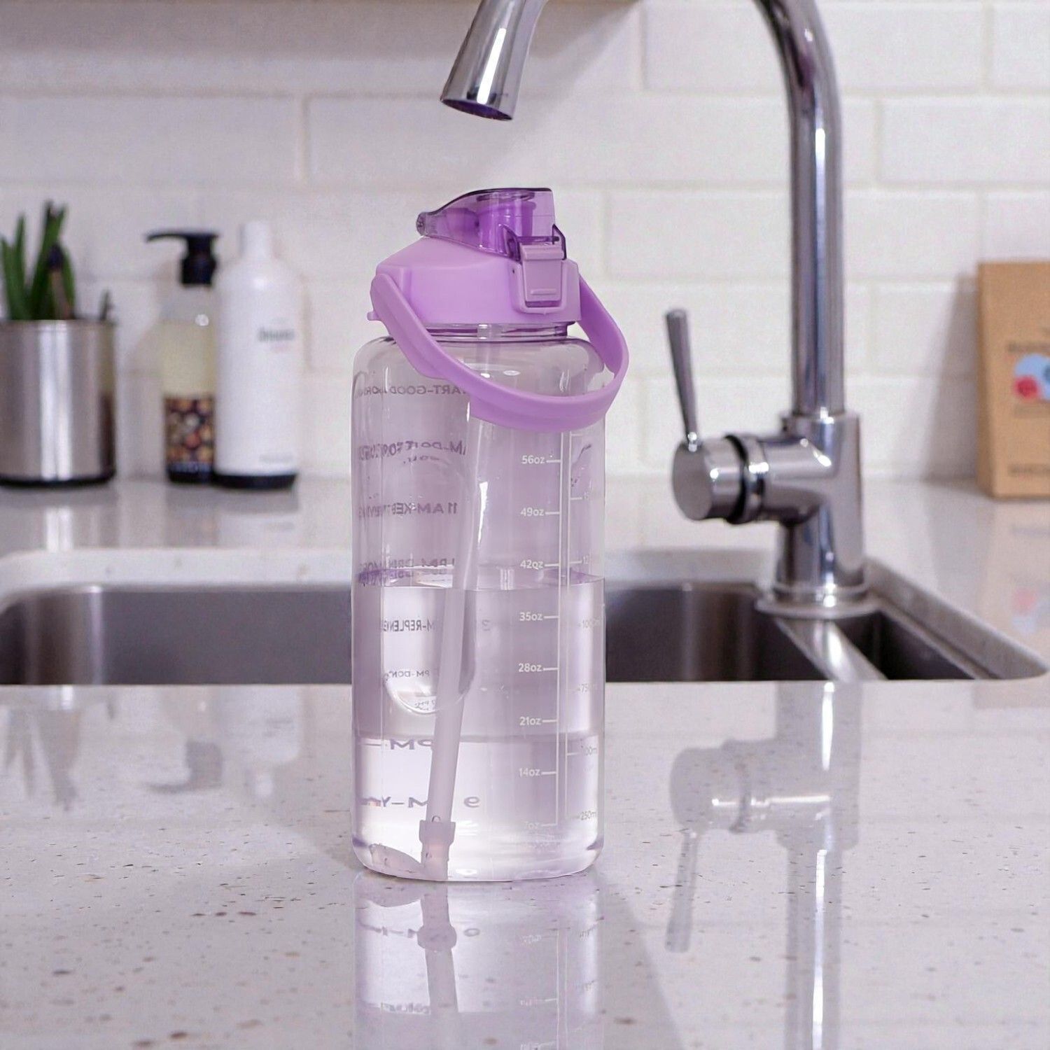aaru enterprise Encouraging Quotes Bottle 1000 ml Water Bottle-picture-13