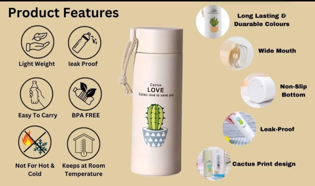vs global AB-774-G 450 ml Water Bottle-picture-35