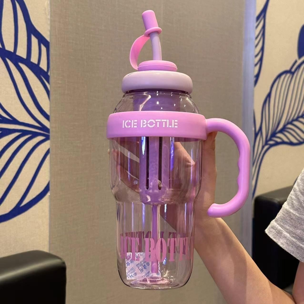 Sipper Bottle, BPA-Free Stylish Water Bottle, Fruit Detox Bottle for Girls 1300 ml Water Bottle-image-47