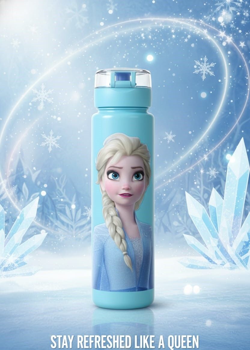 CARTOON 600 ml Water Bottle-image-32