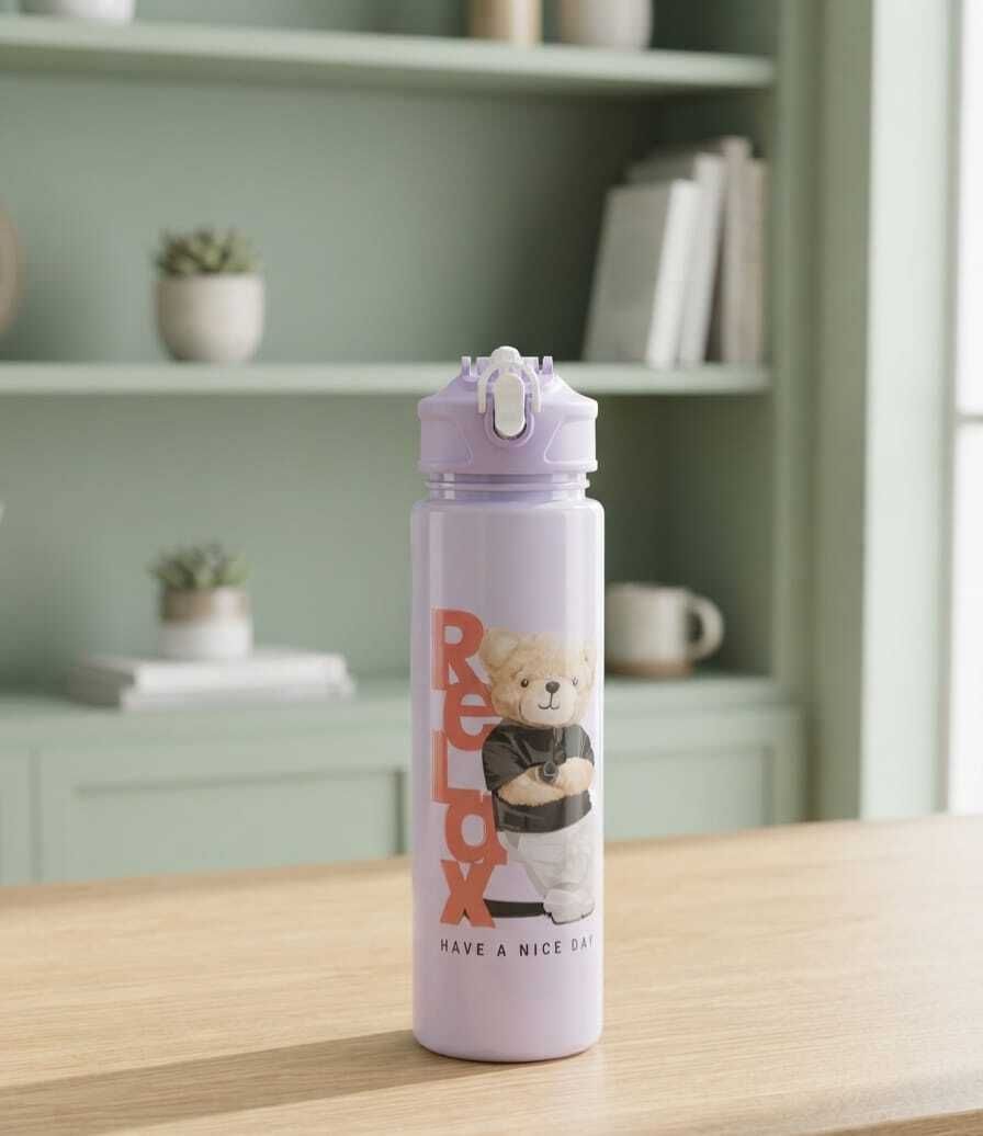 Cartoon Series 900 ml Water Bottle-image-42