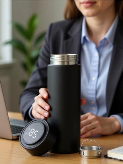 WATER BOTTLE 500 ml Stainless Steel Bottle-image-42