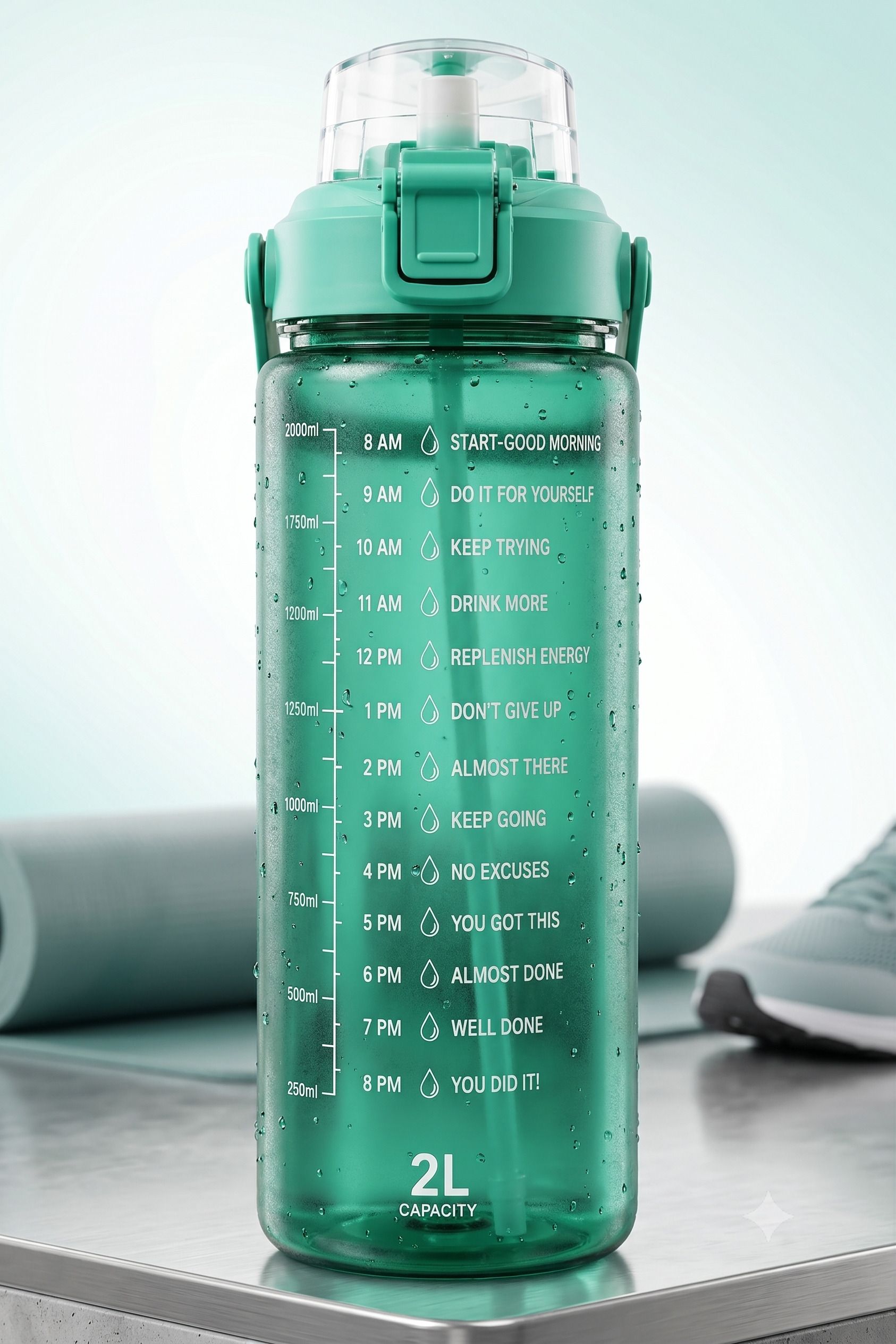 srliving Motivational Series 2000 ml Water Bottle-picture-37