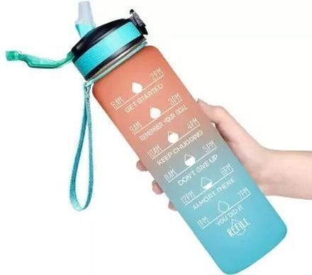 aaru enterprise Motivation bottle 1000 ml Water Bottle-picture-37