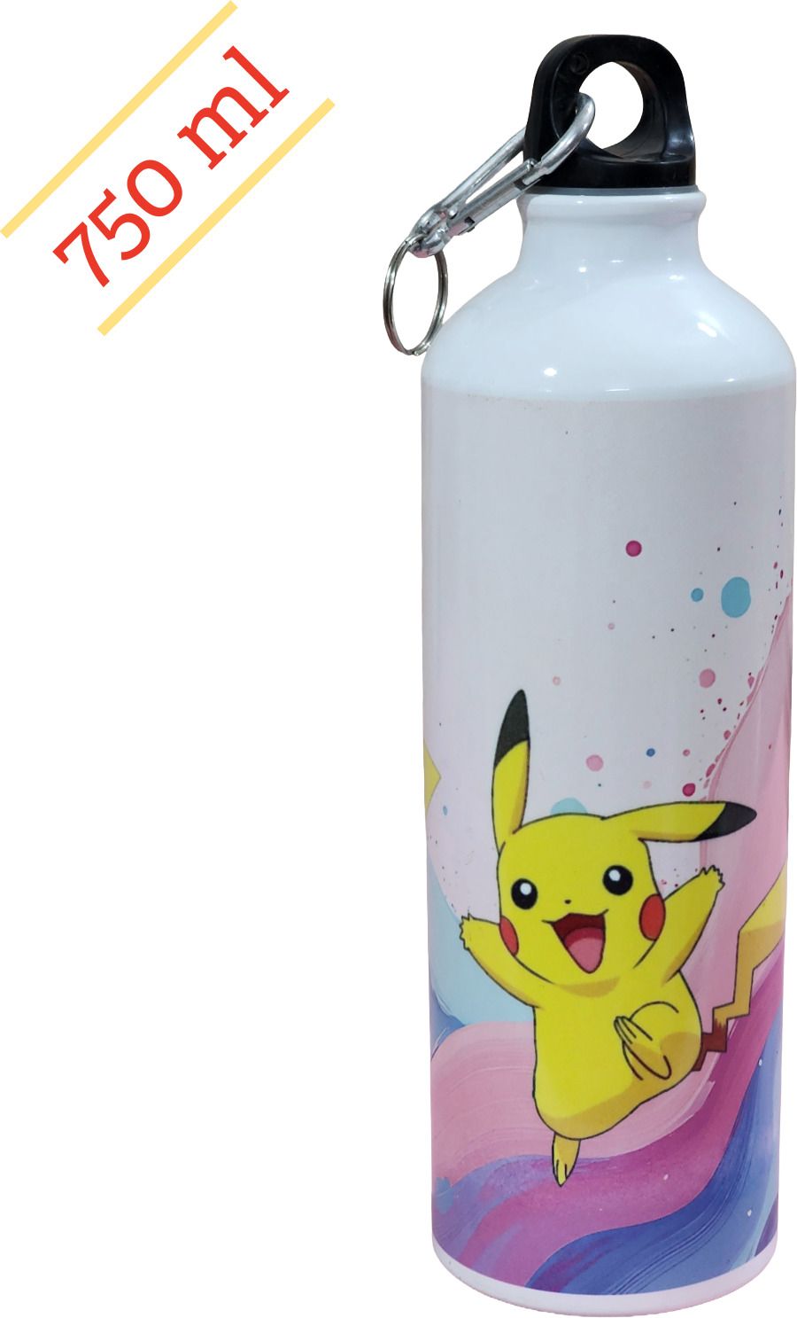 Craft Echoes Pikachu Aluminium 750 ml Water Bottle-picture-37