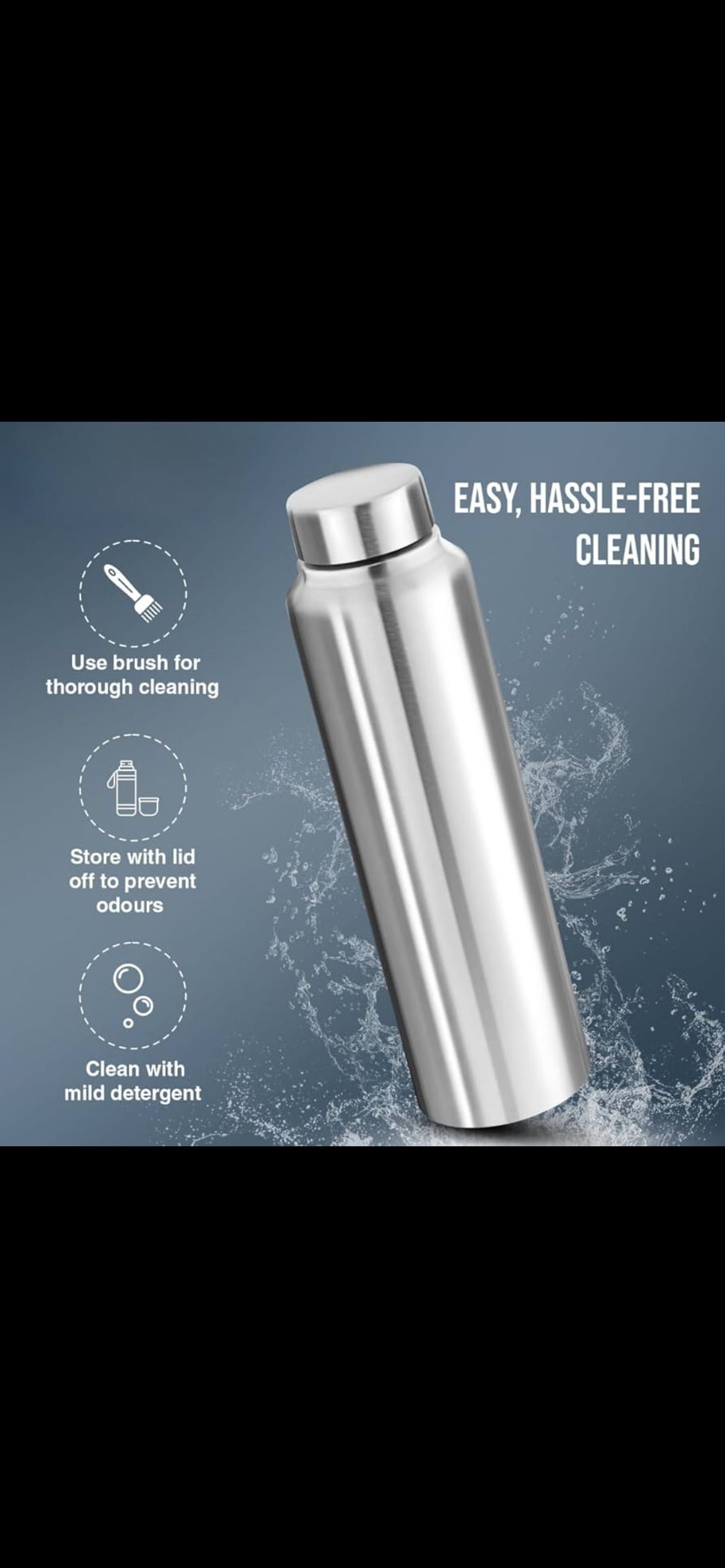 thunder 6969 1000 ml Water Bottle-picture-1