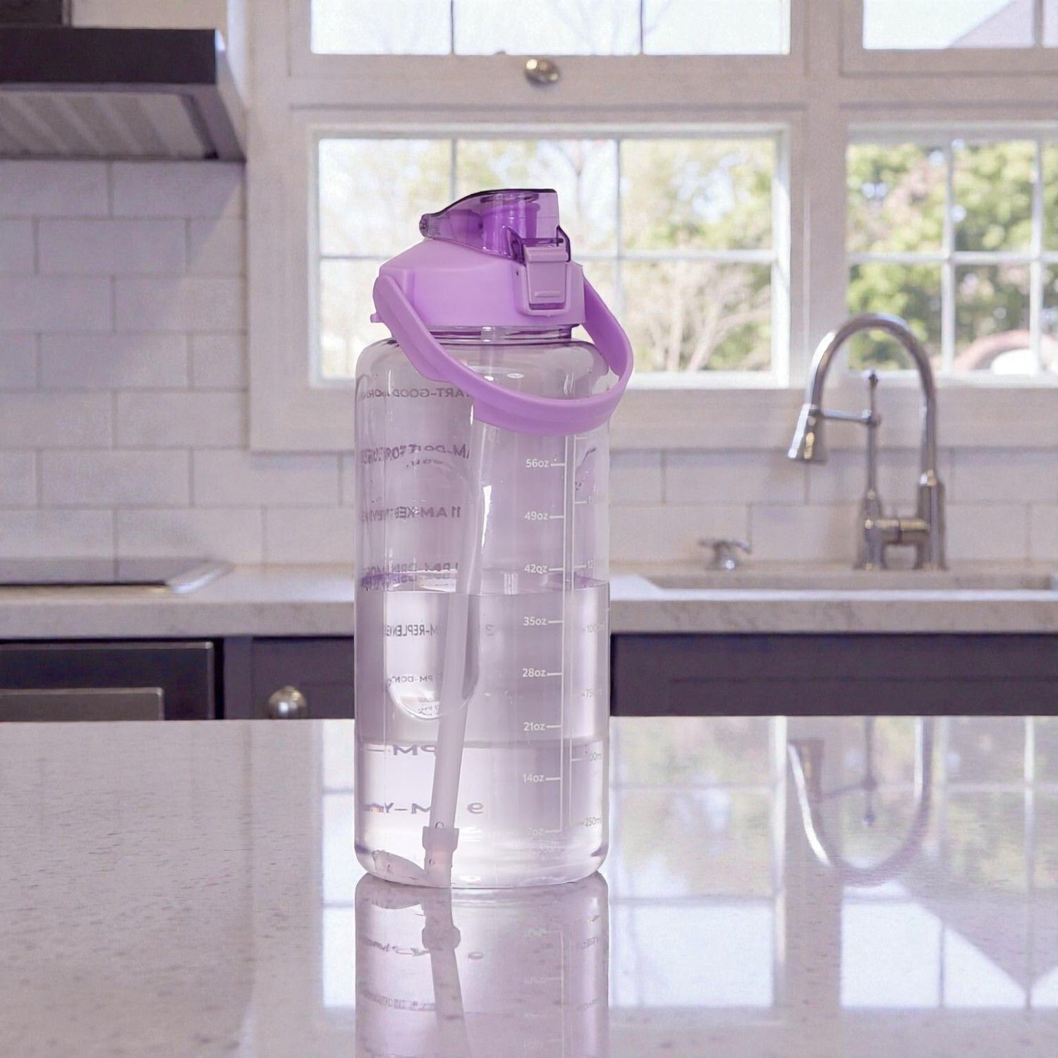 aaru enterprise Gym Water Bottle Quotes 1000 ml-picture-13