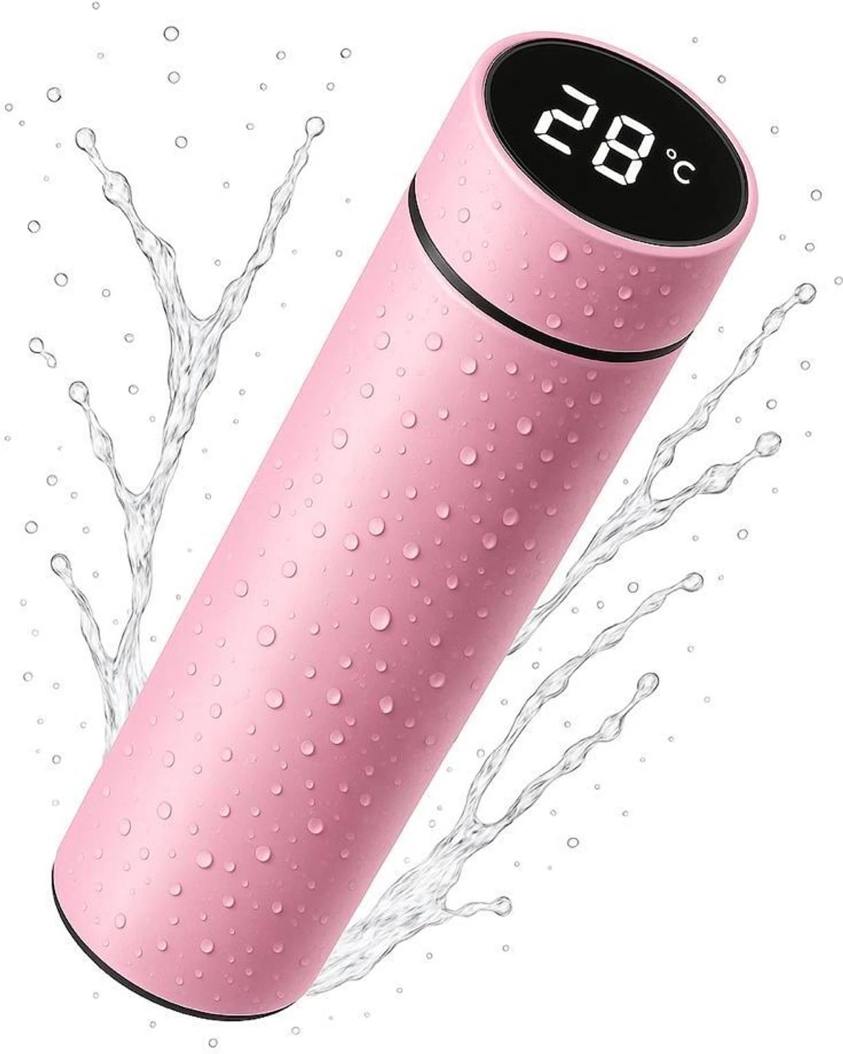 Smart LED Temperature Display Vaccum Flask 500 ml Water Bottle-image-12